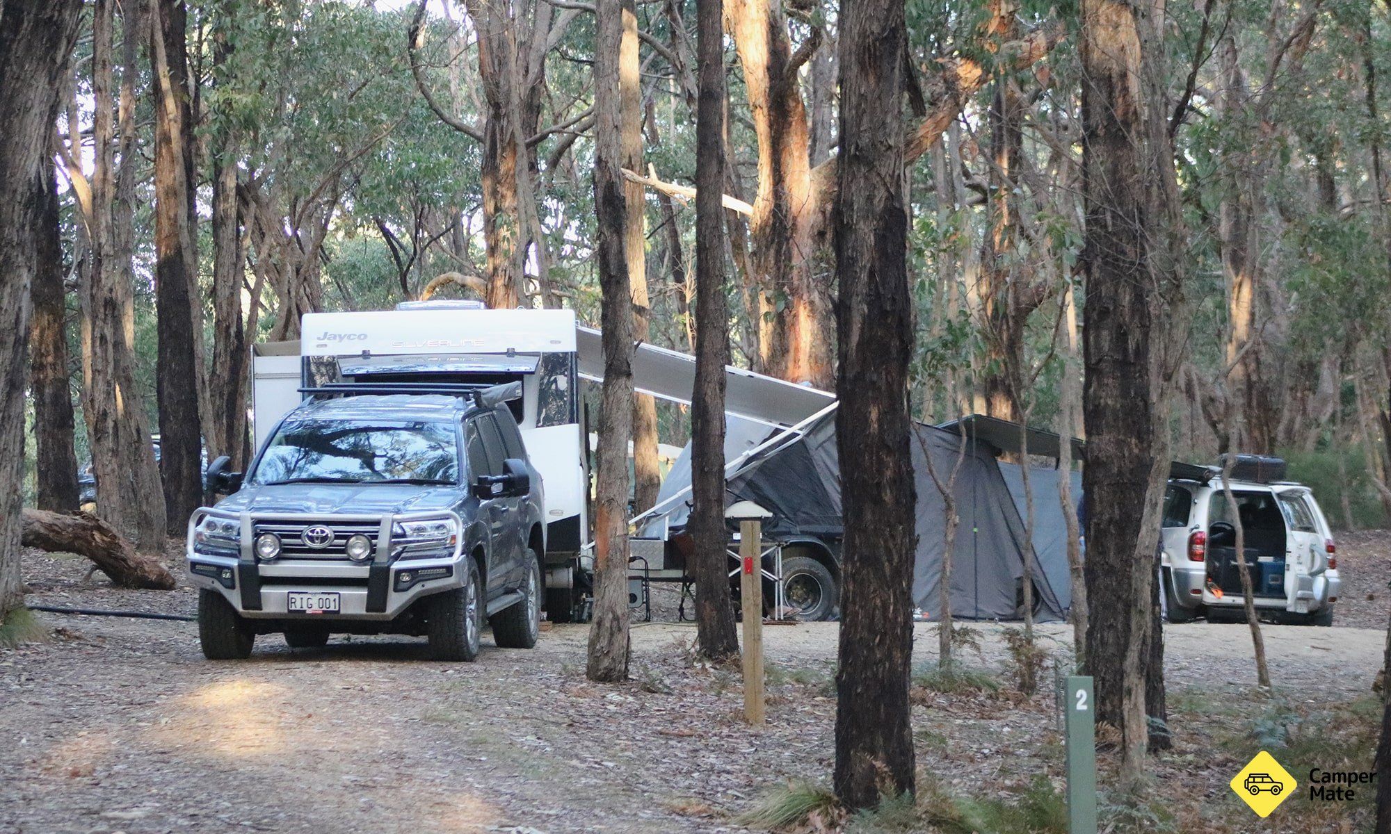 Hluboký potok Forest Camping