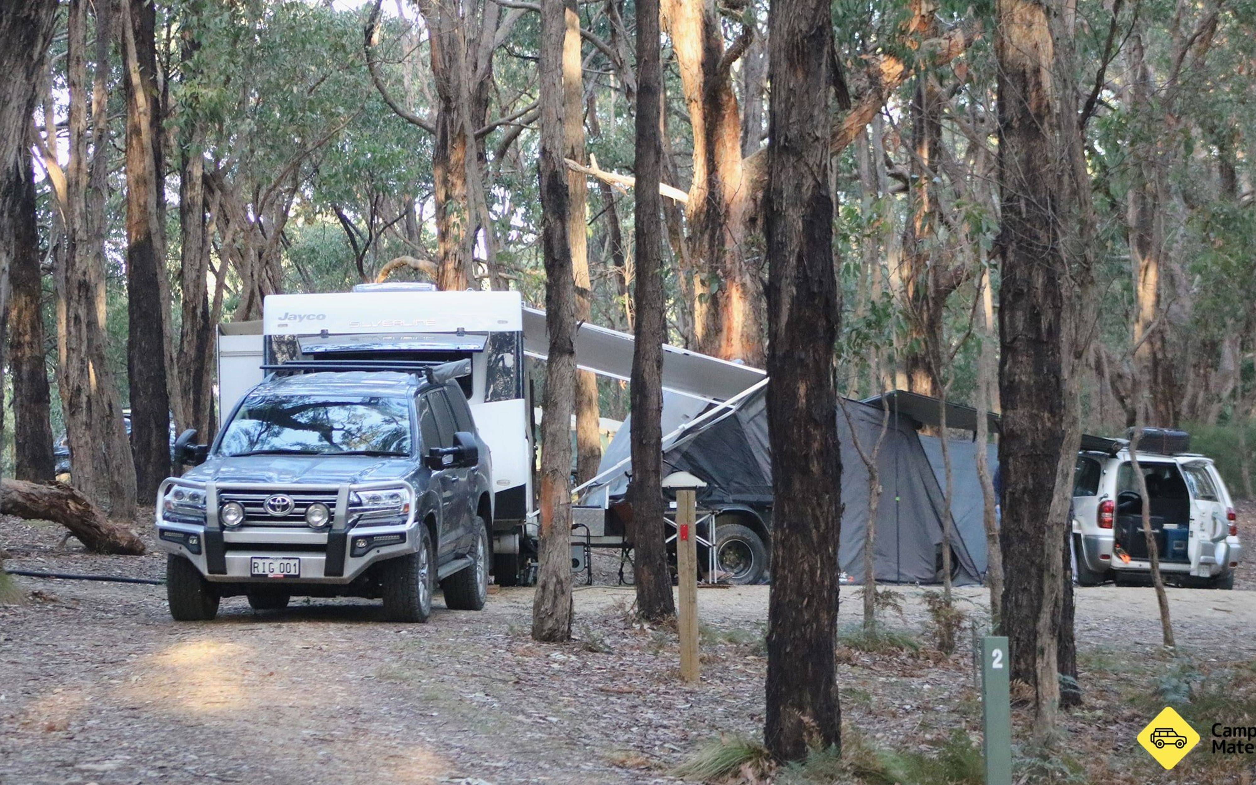 Hluboký potok Forest Camping