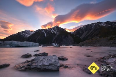 Tasman Lake and Glacier Viewpoint