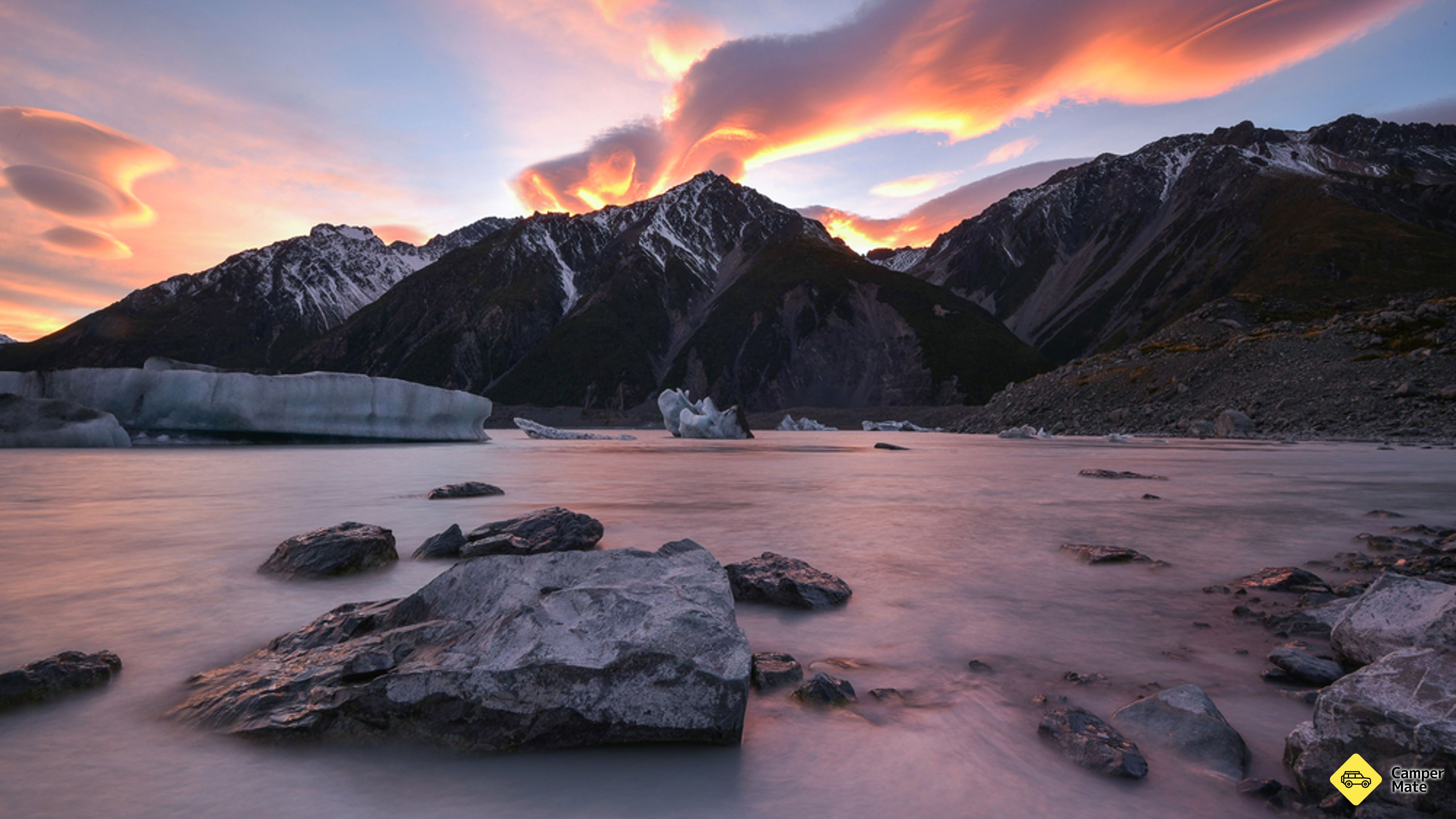 Tasman Lake and Glacier Viewpoint