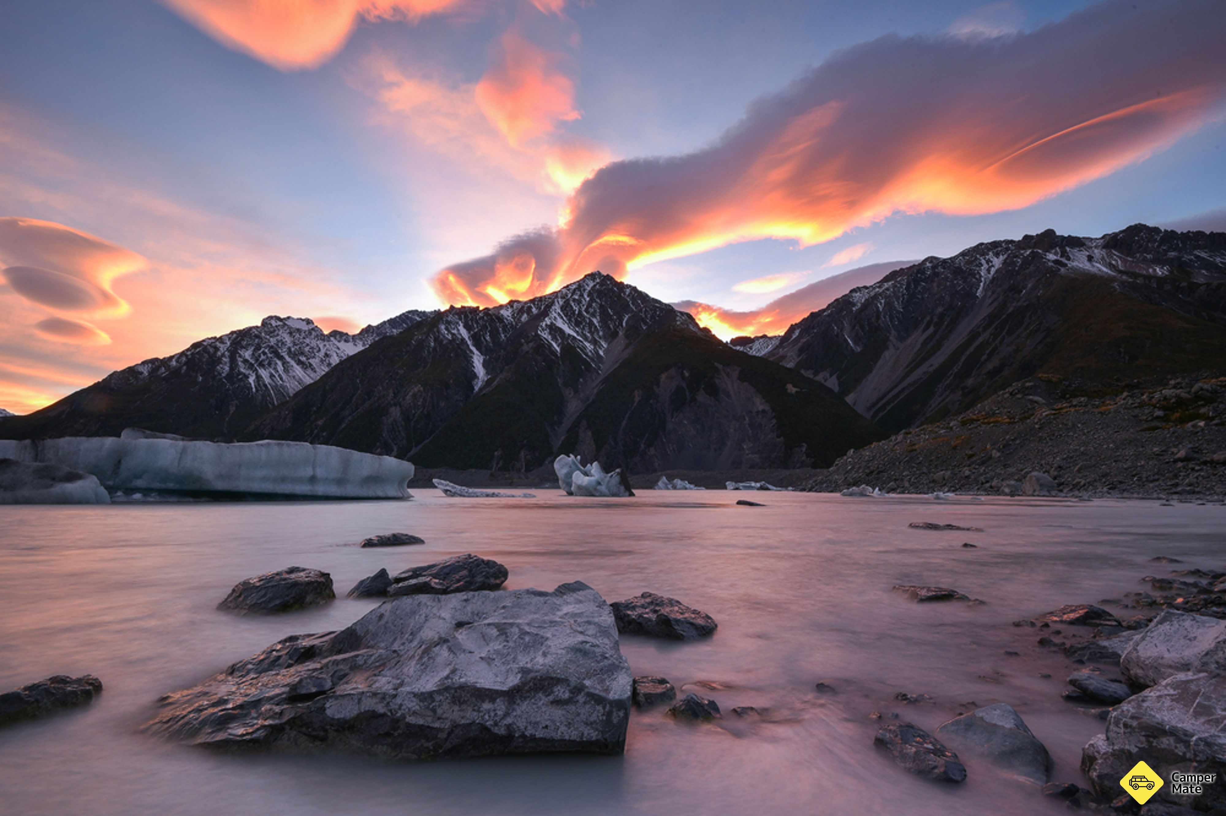 Tasman Lake and Glacier Viewpoint
