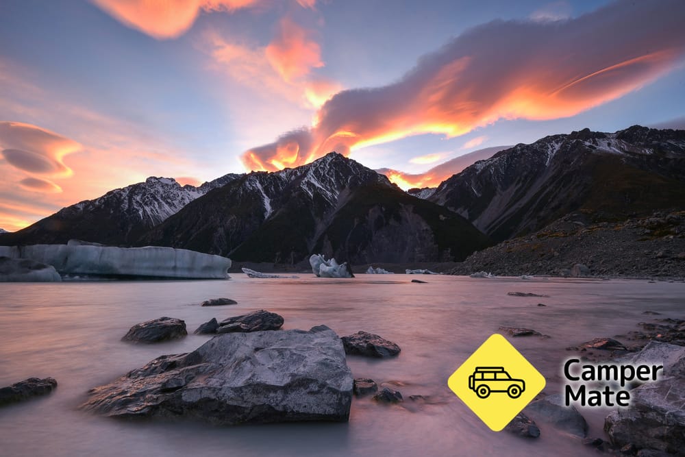 Tasman Lake and Glacier Viewpoint