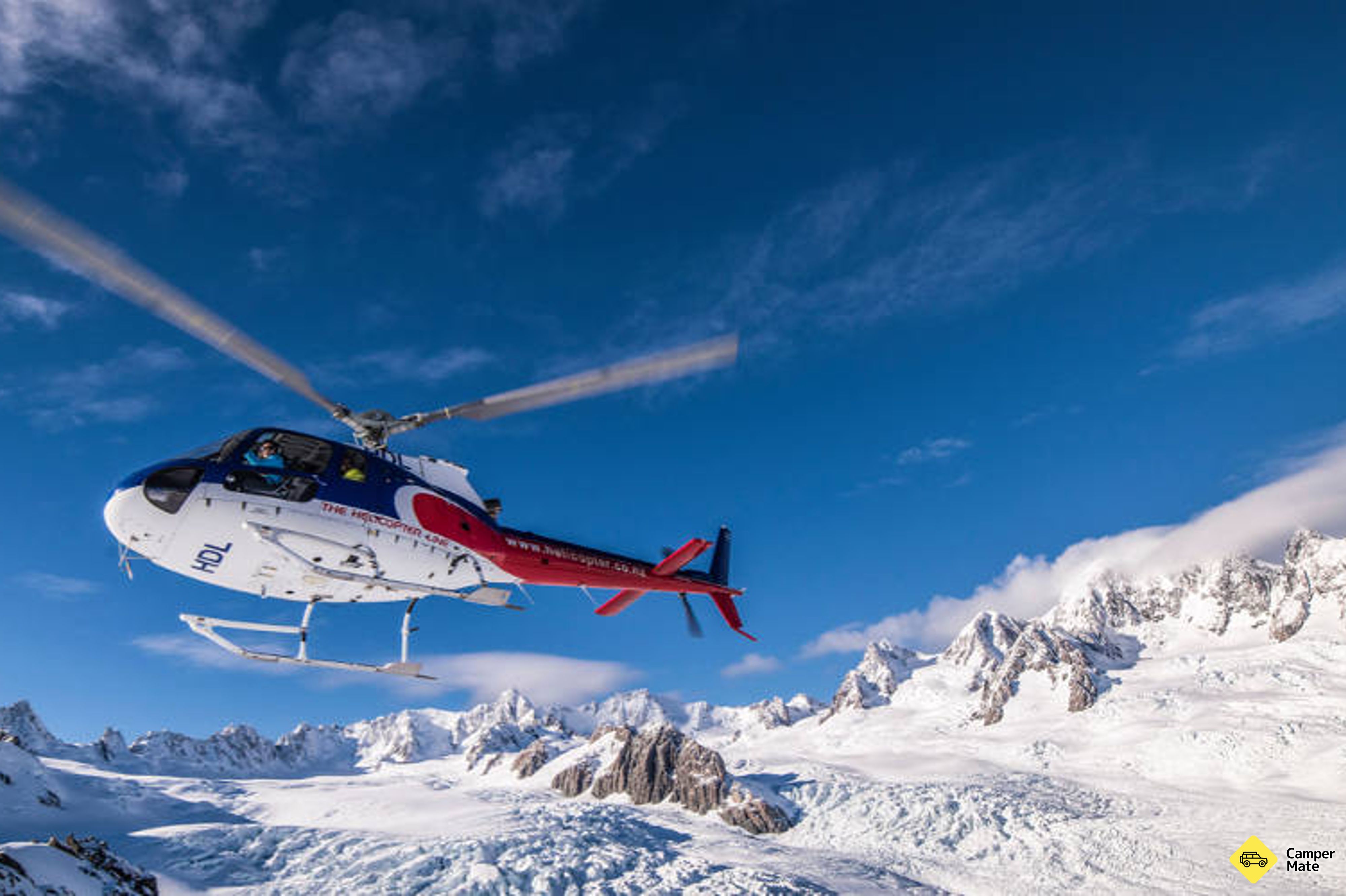 Fox og Franz Josef Glacier 30 minutters helikopterflyvning