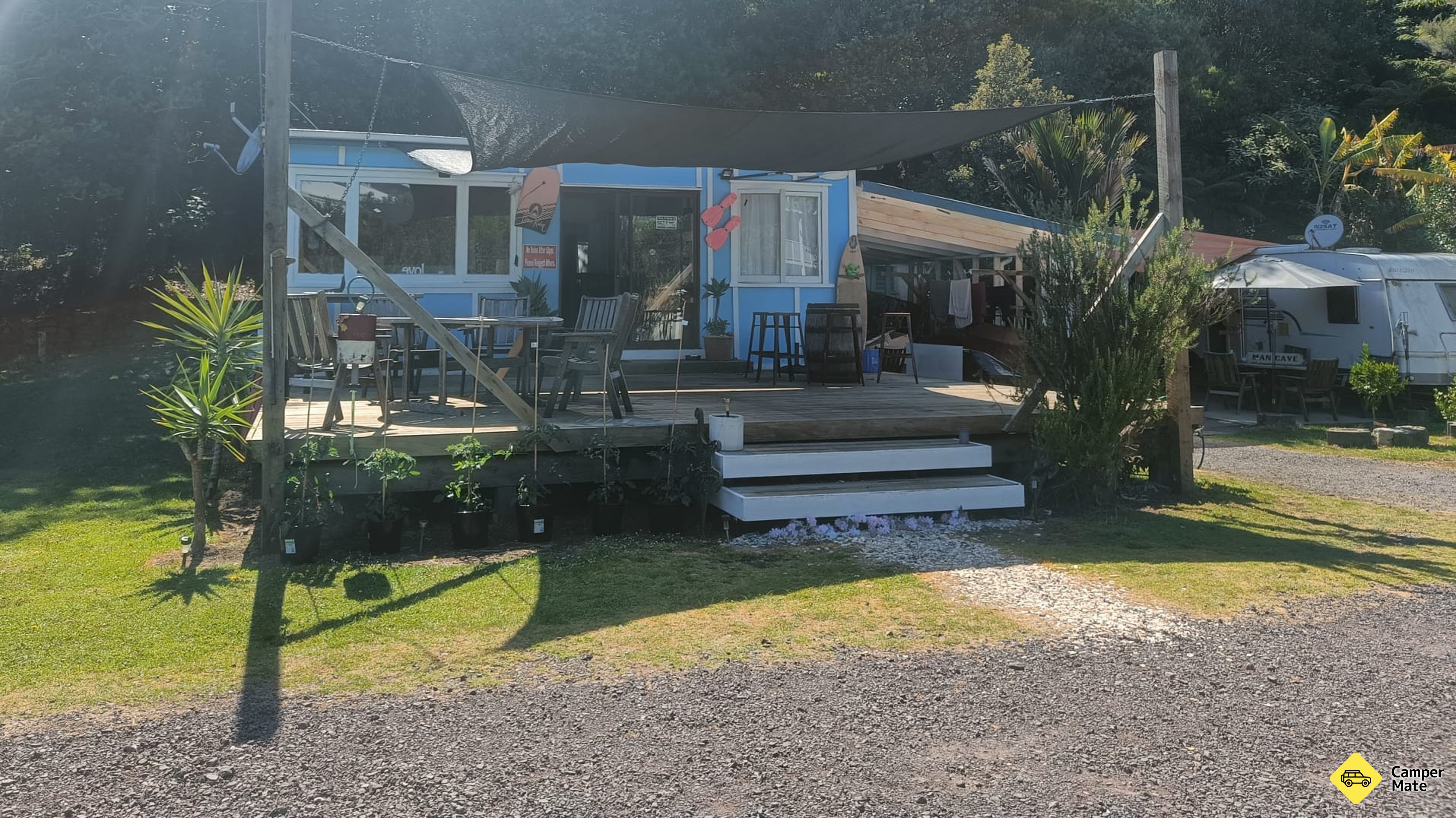 Overzicht van Seaview Campervan Park