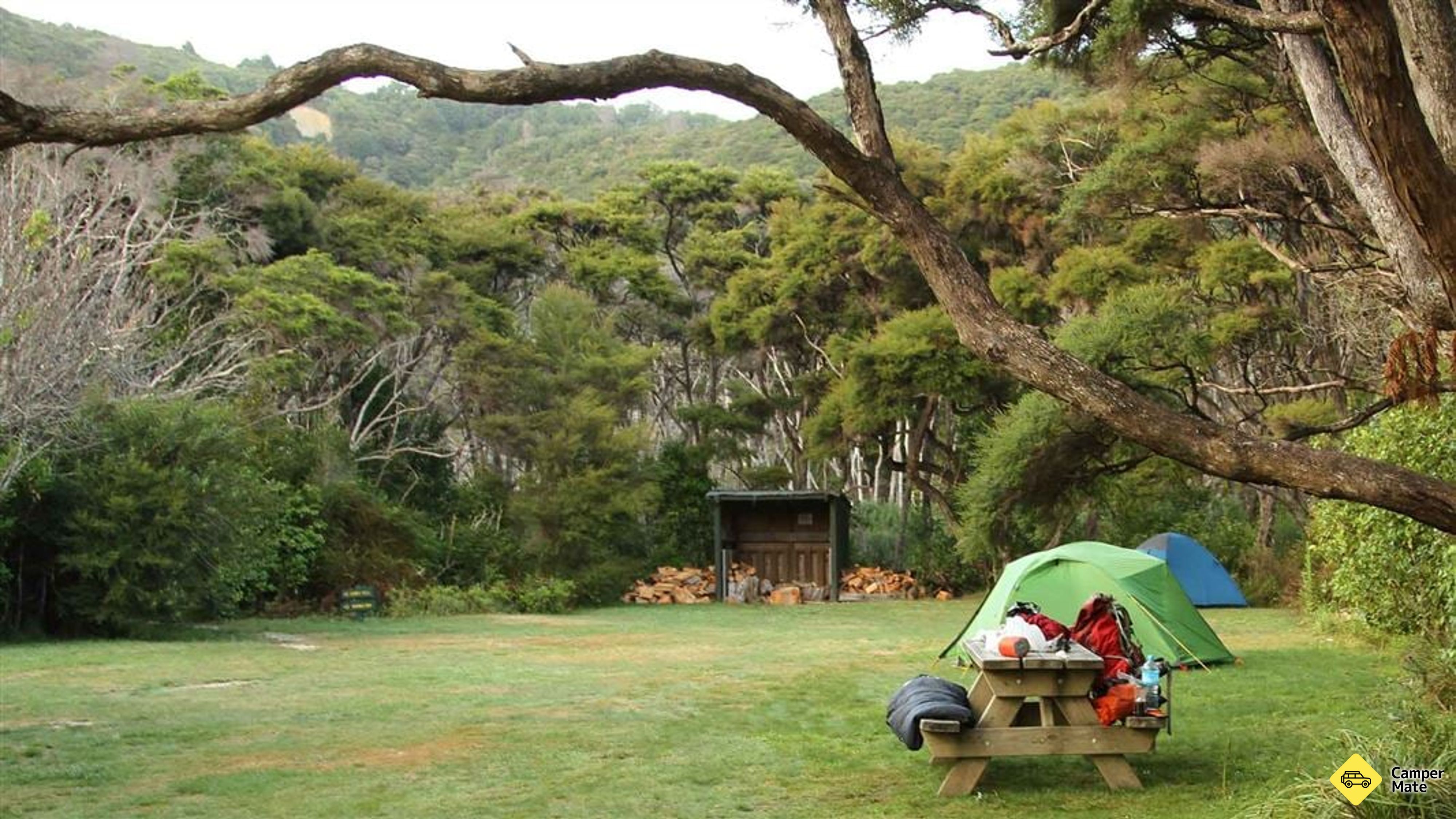 Waiharakeke Bay Campsite