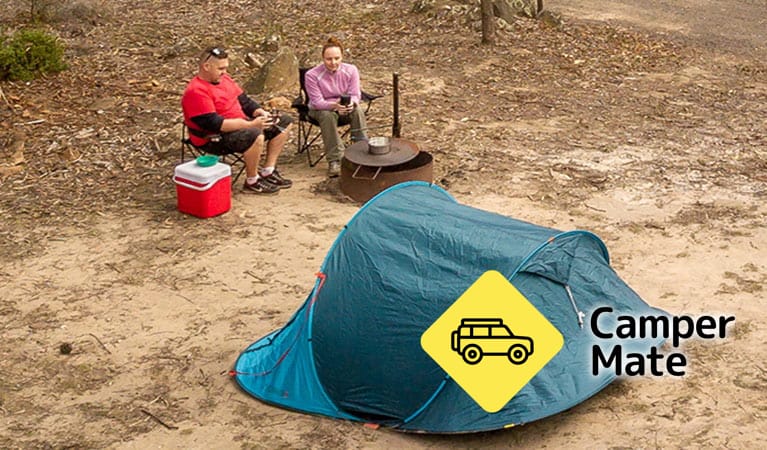Bark Hut Zona de Picnic y Campamento