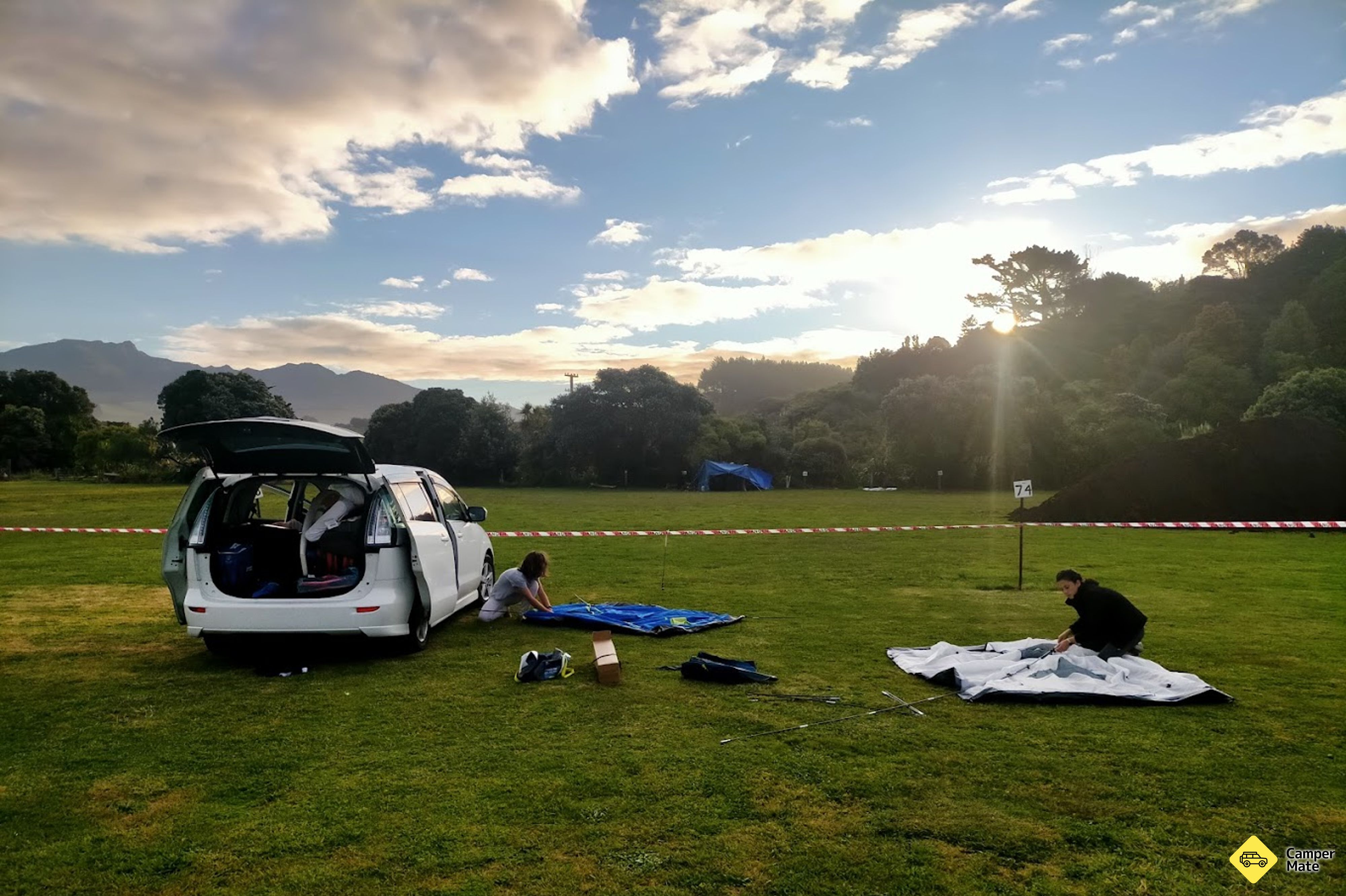 Tempat untuk menginap di Whanau Camp