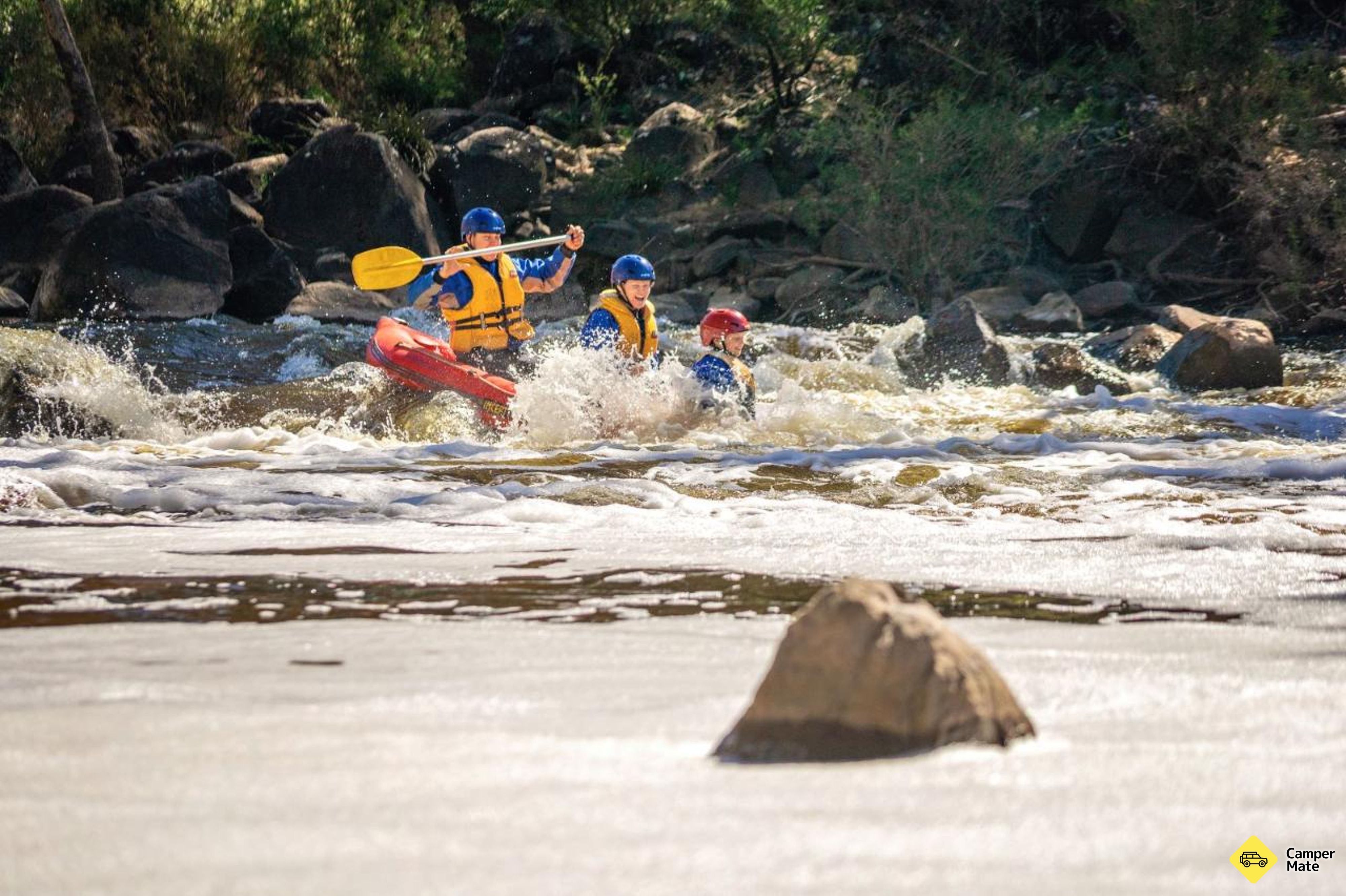 Activiteiten in de omgeving van Dwellingup Fast Water Rafting Tour