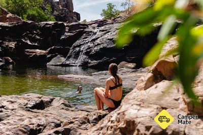 Gunlom Falls and Plunge Pool