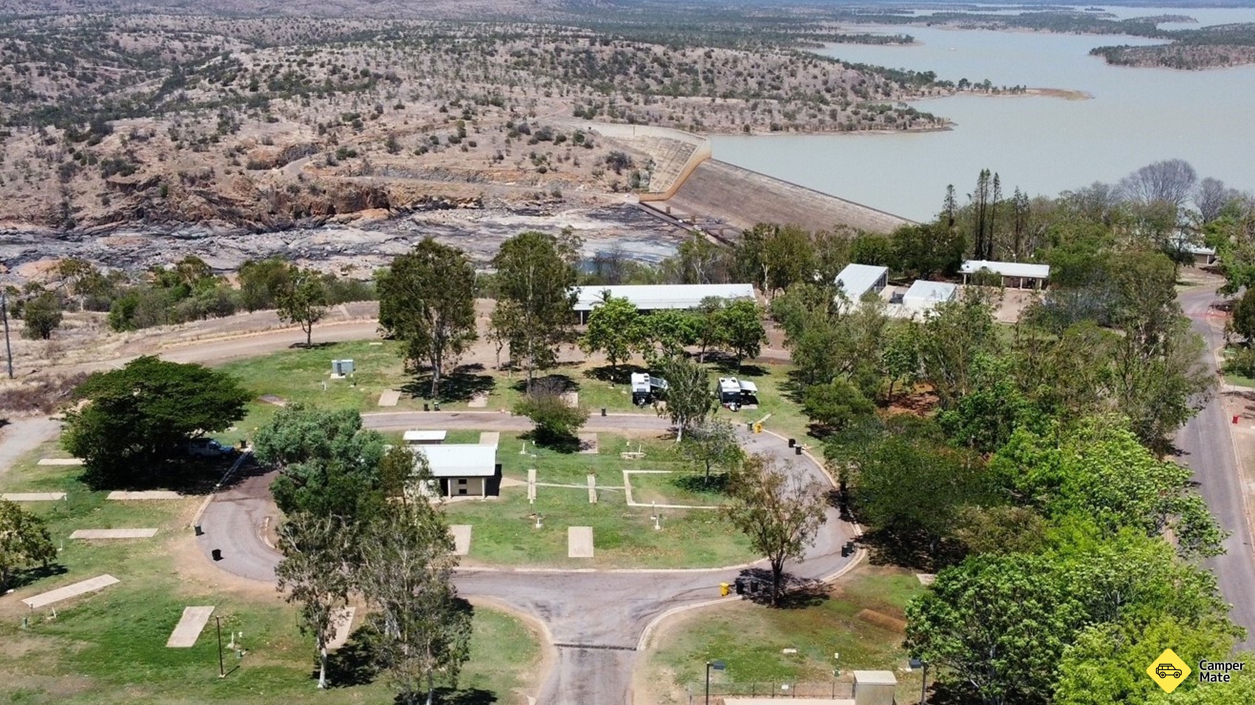 Tempat untuk menginap di Burdekin Falls Dam Caravan Park