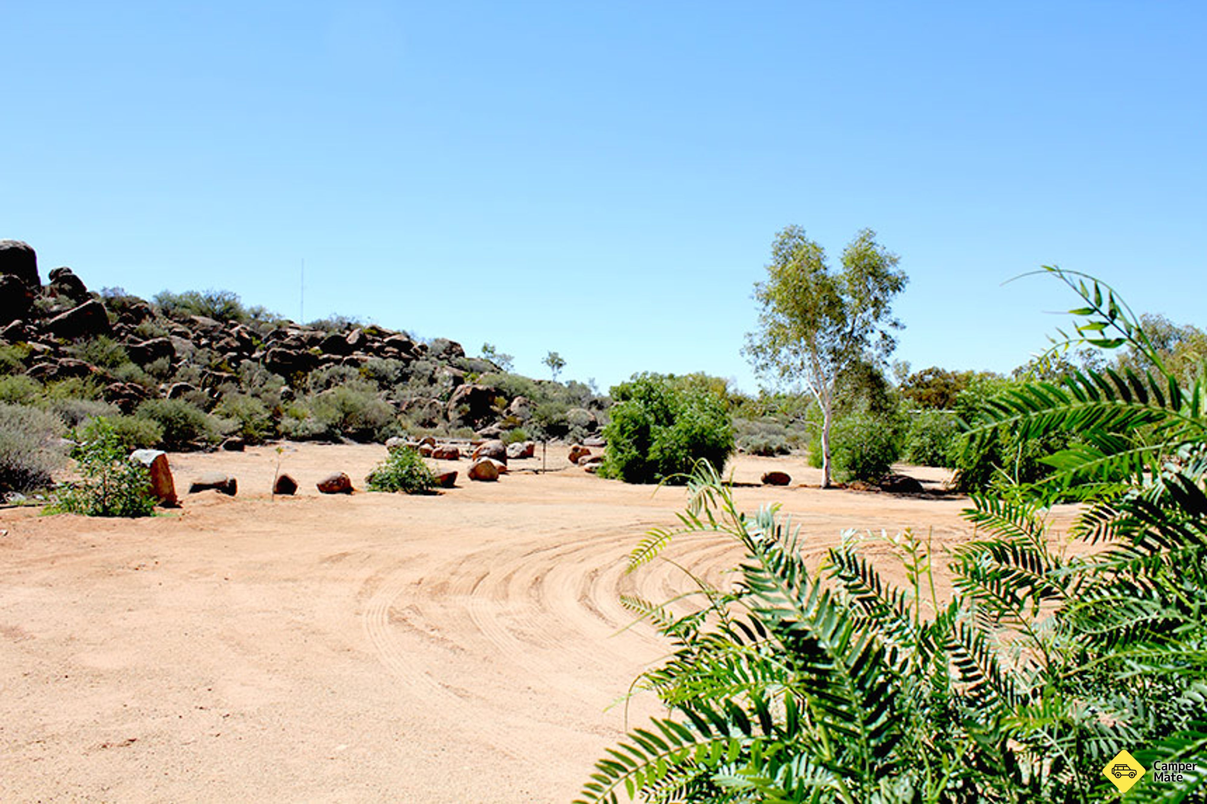 Lähellä Granites Caravan Park