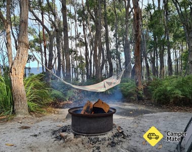 Camping at Bruny Island