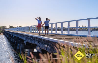 One Mile Jetty Top Trail