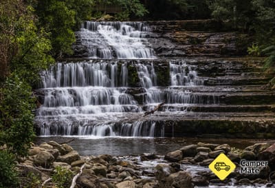 Liffey Falls sétál