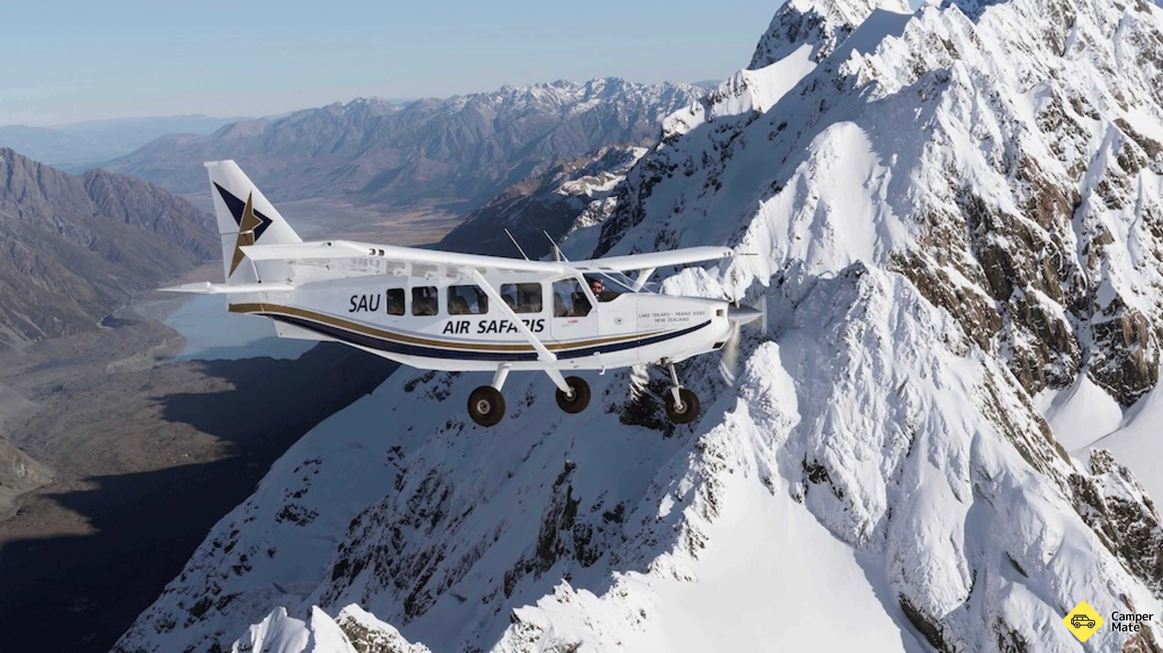 The Grand Traverse Scenic Flight from Franz Josef