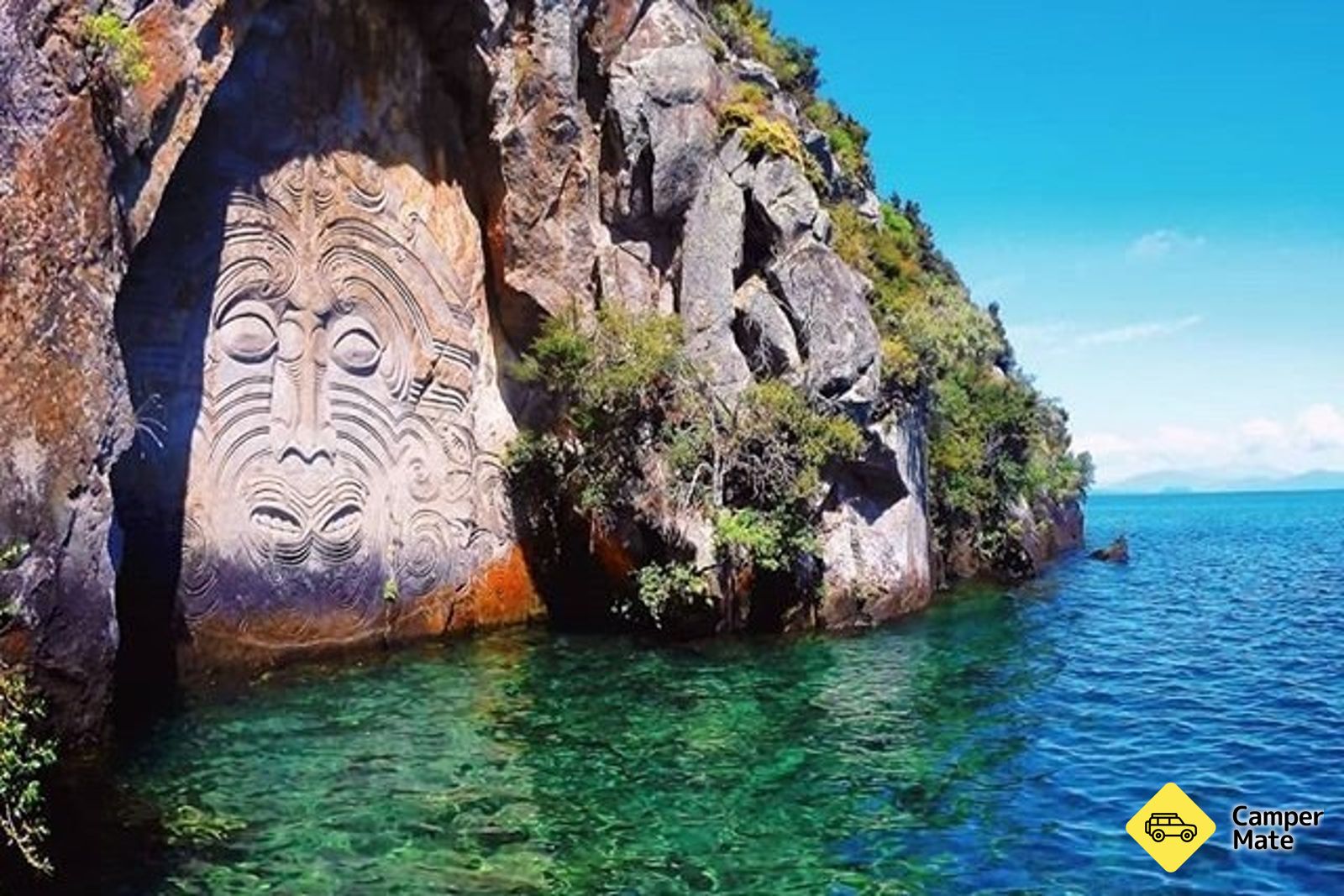 Mine Bay Maori Carvings