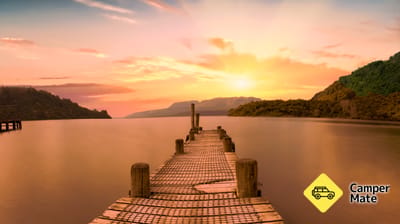Kotukutuku Bay Jetty - Lake Tarawera