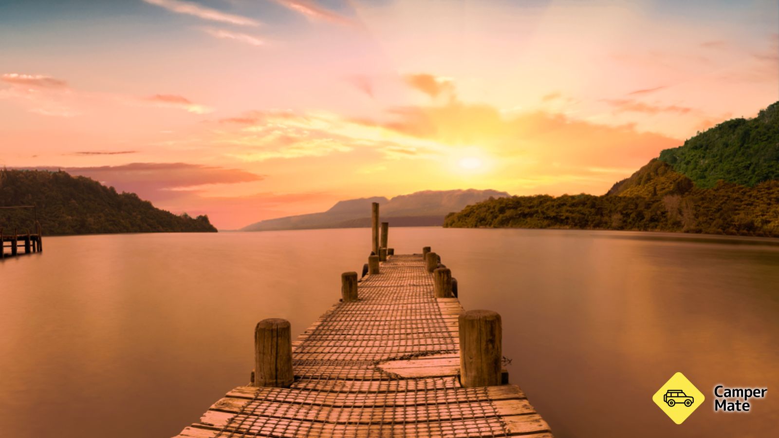 Kotukutuku Bay Jetty - Lake Tarawera