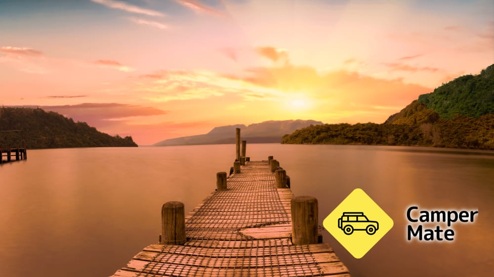 Kotukutuku Bay Jetty - Lake Tarawera