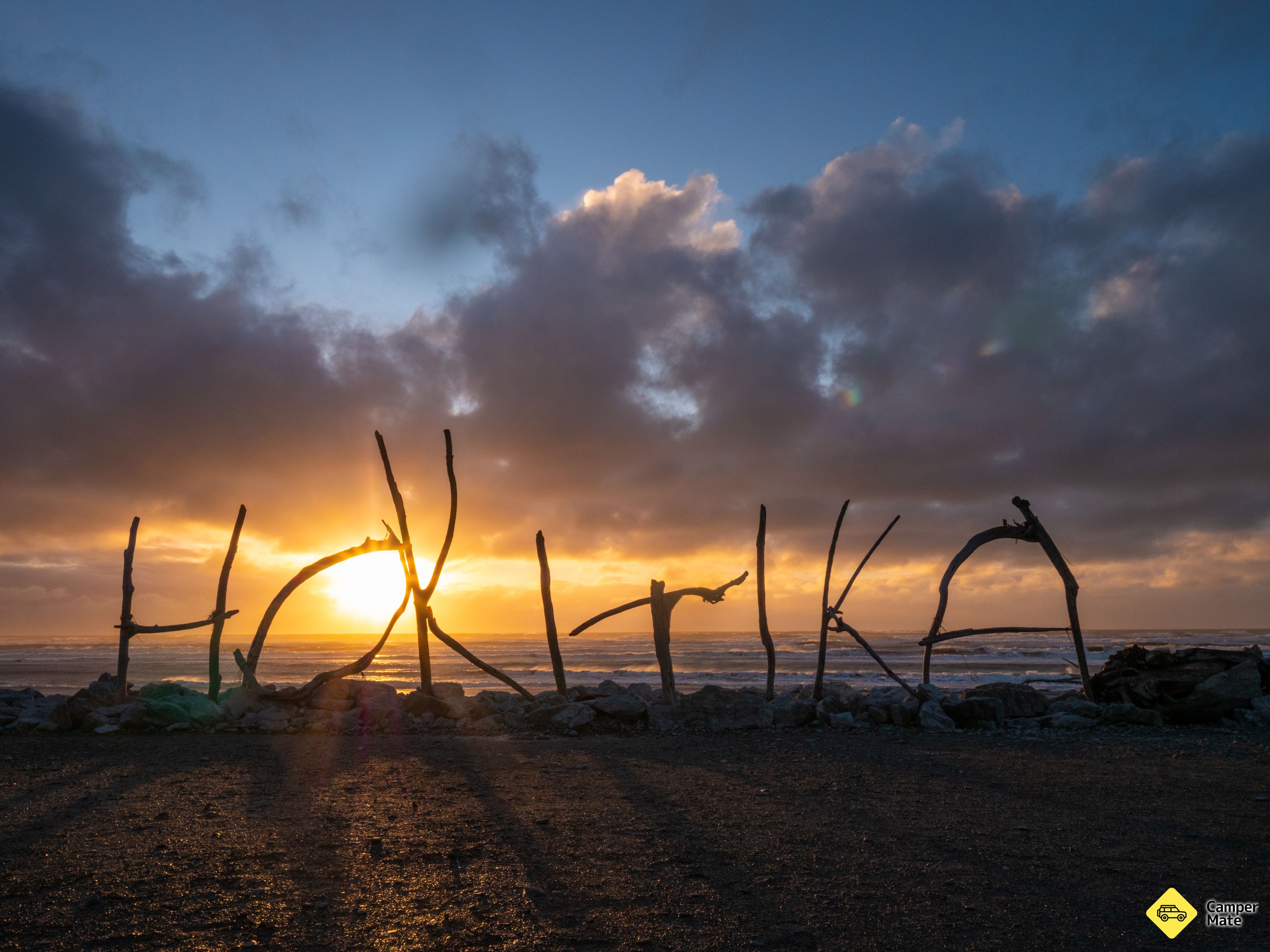 Hokitika Beach Sign - Image 2