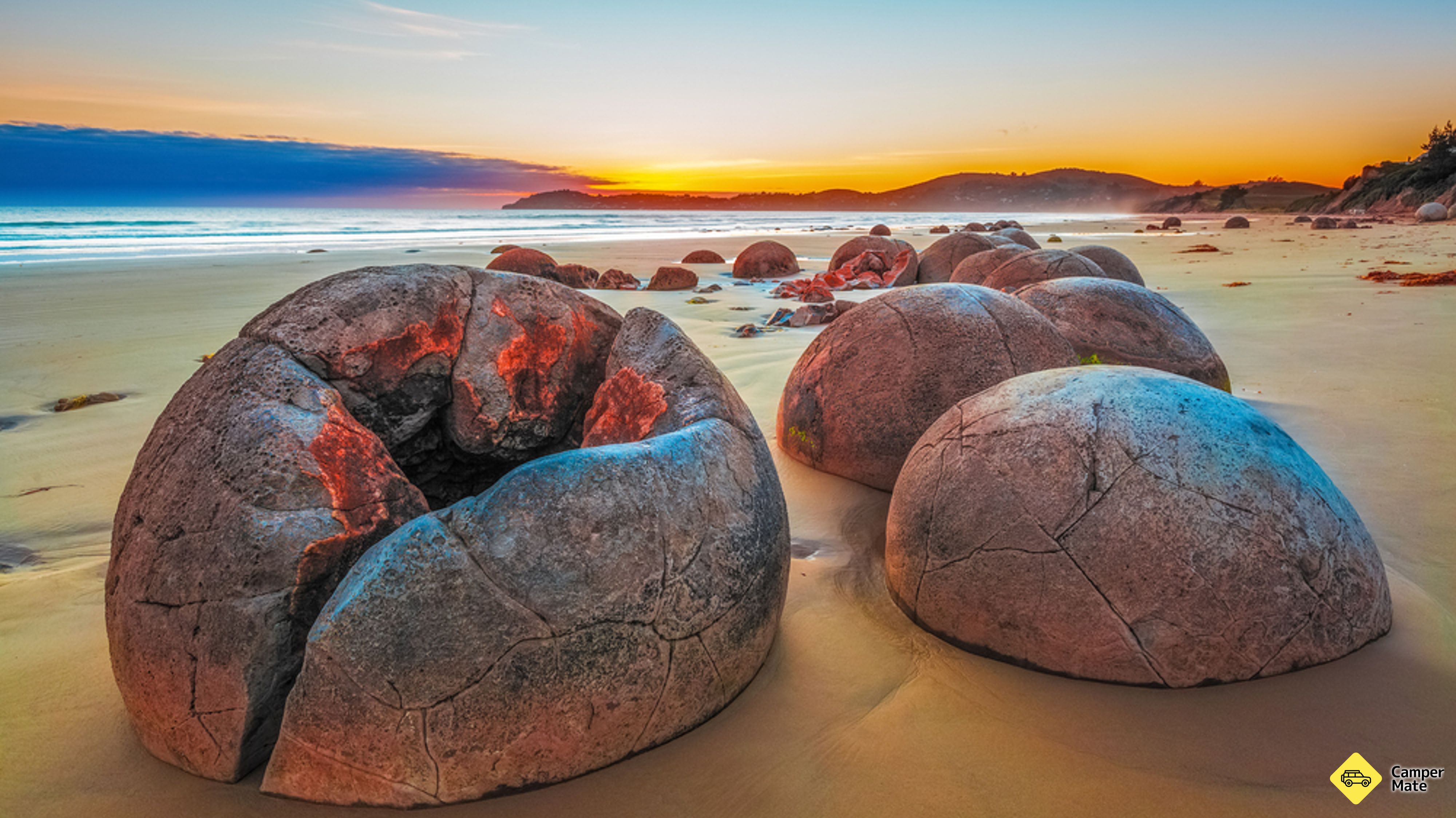 di Moeraki Boulders