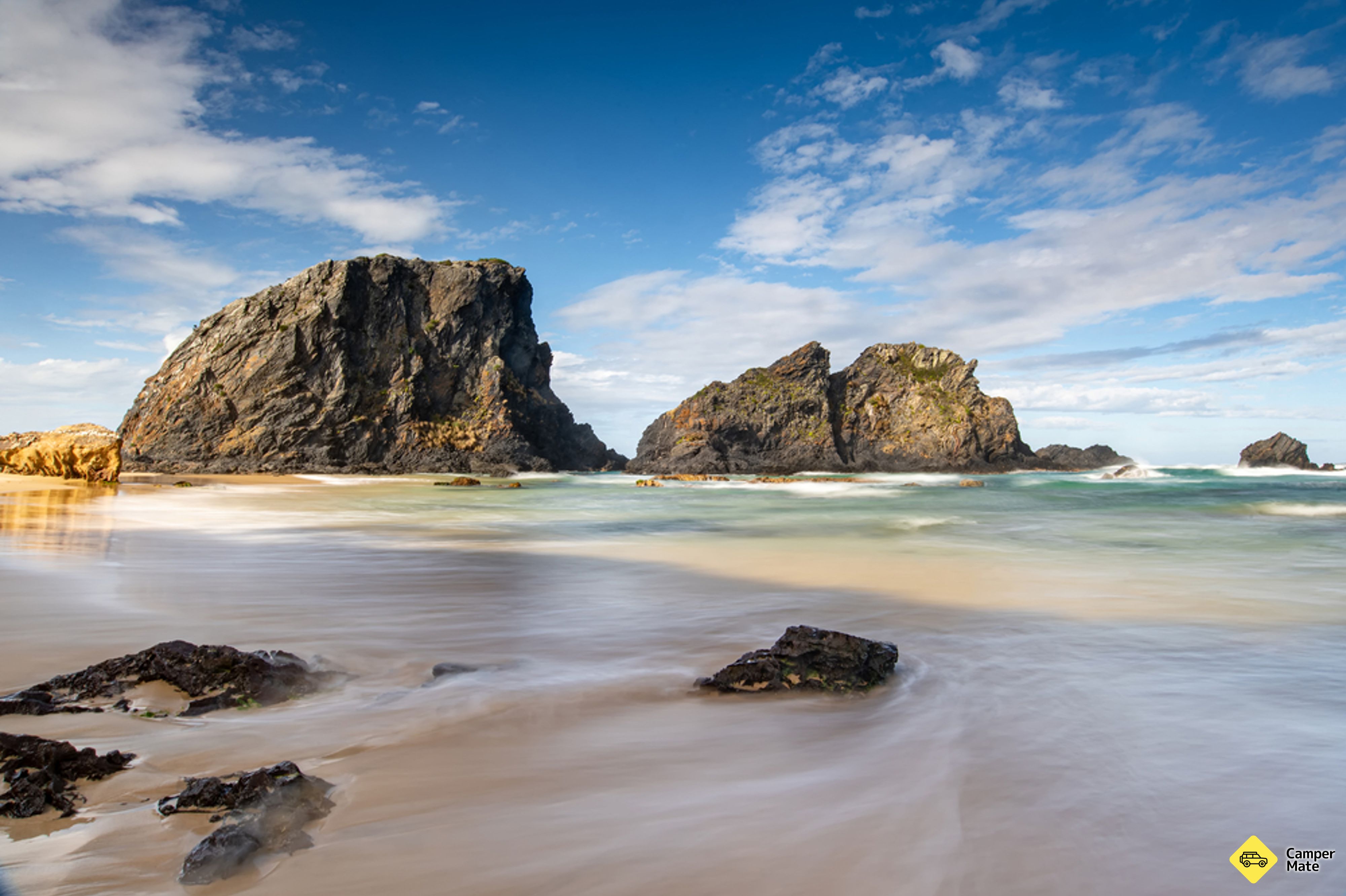 Glasshouse Rocks and Pillow Lava