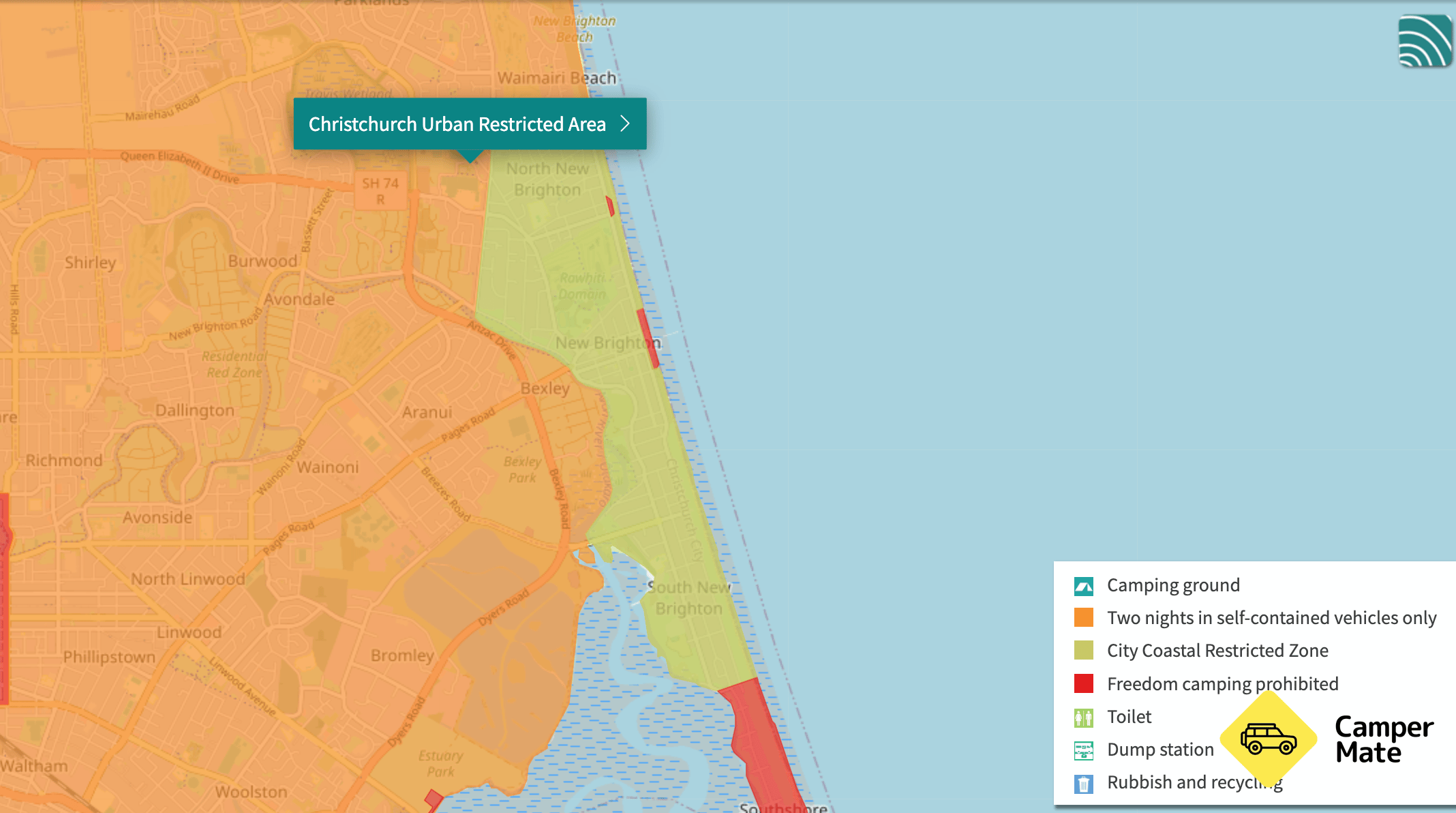 City Coastal Freedom Camping Zone South End - Image 2
