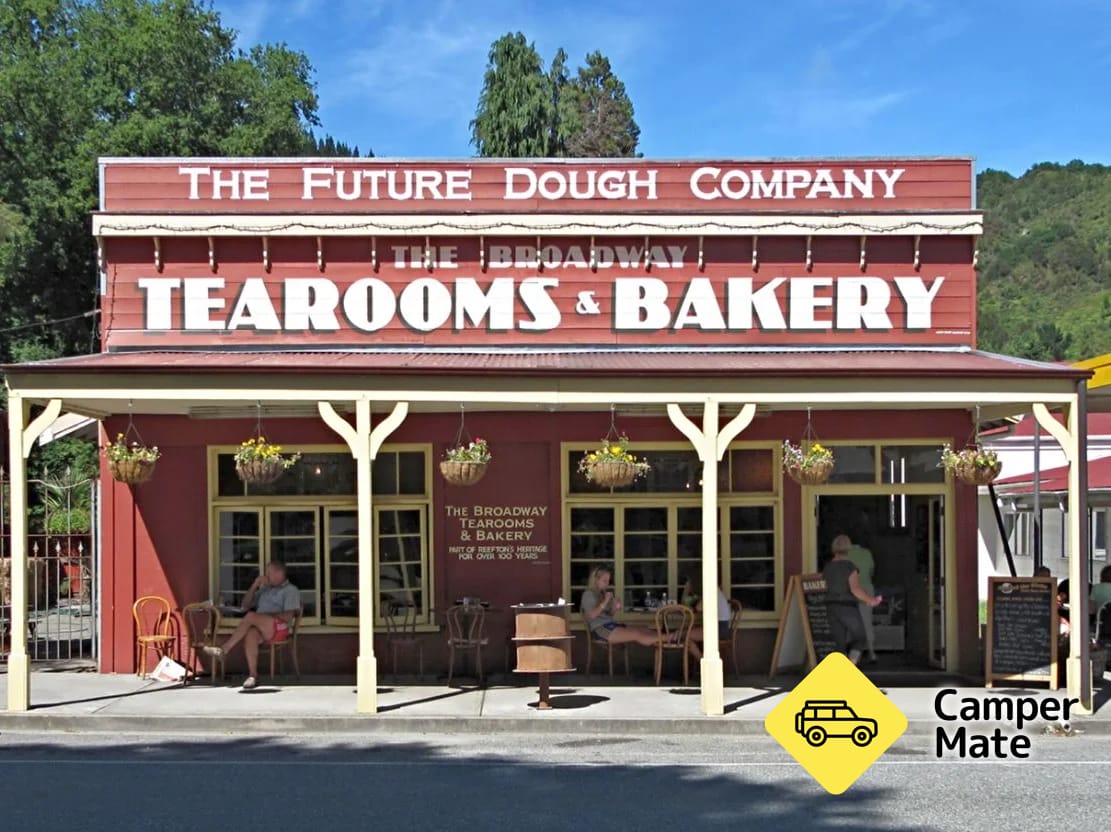 Le tearooms e la panetteria di Broadway