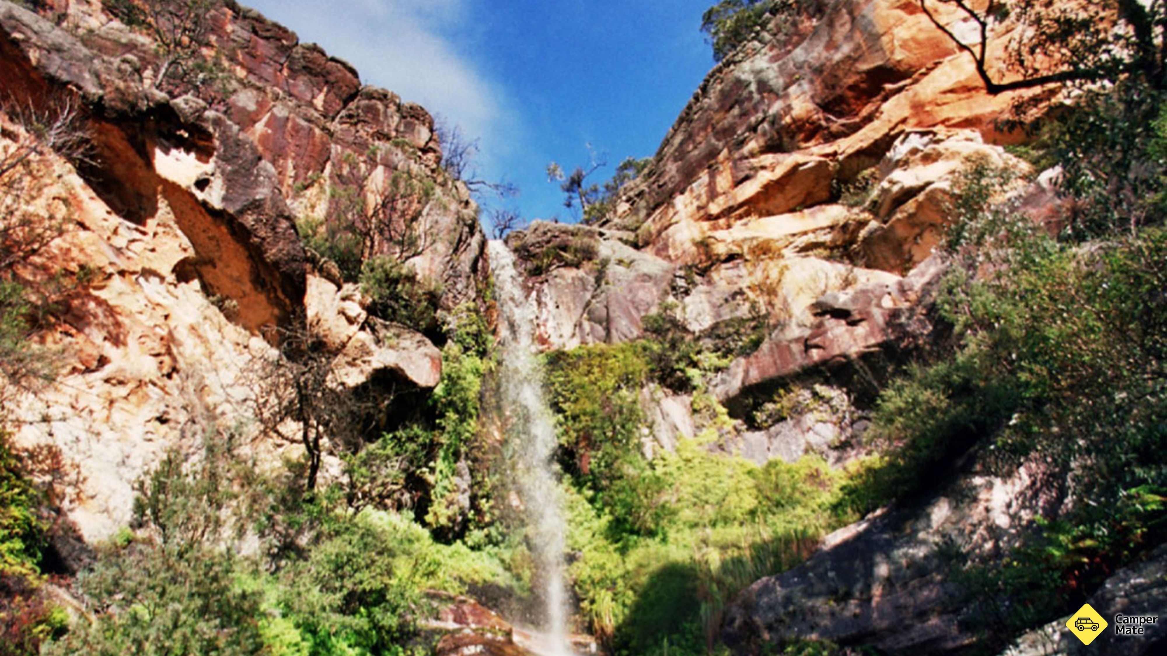 Beehive Falls and Track