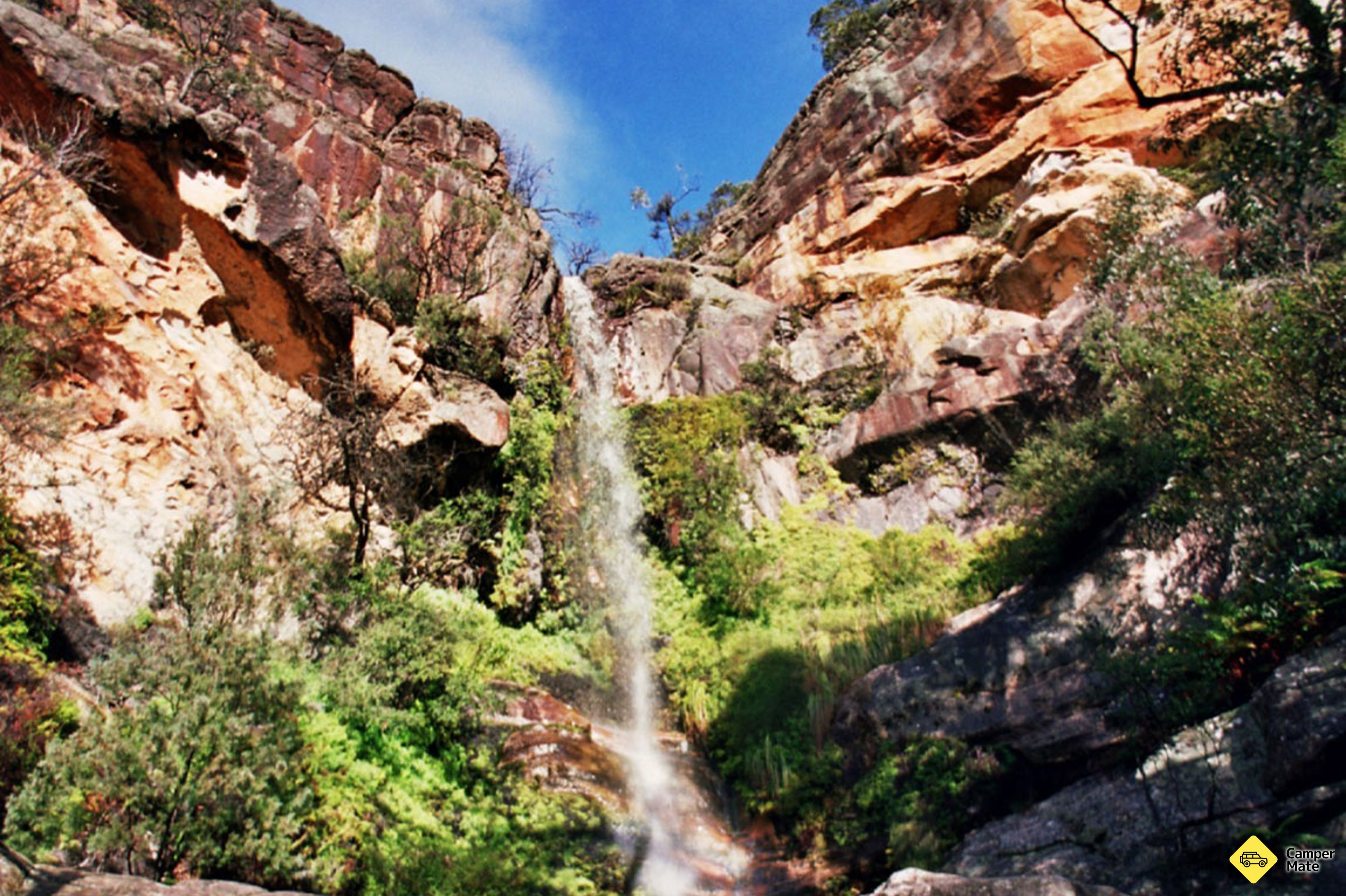 Beehive Falls and Track