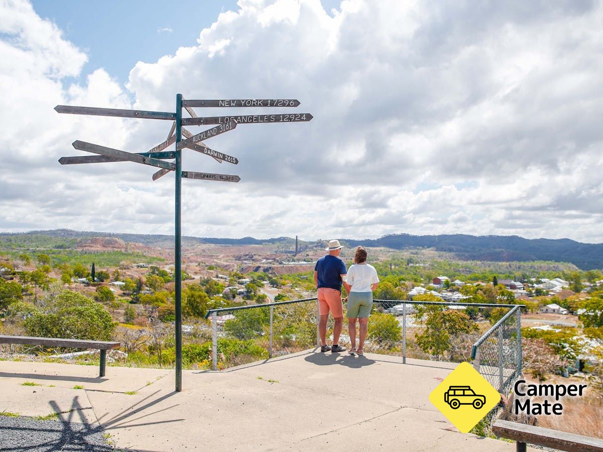 Frank Golding Lookout Mount Morgan