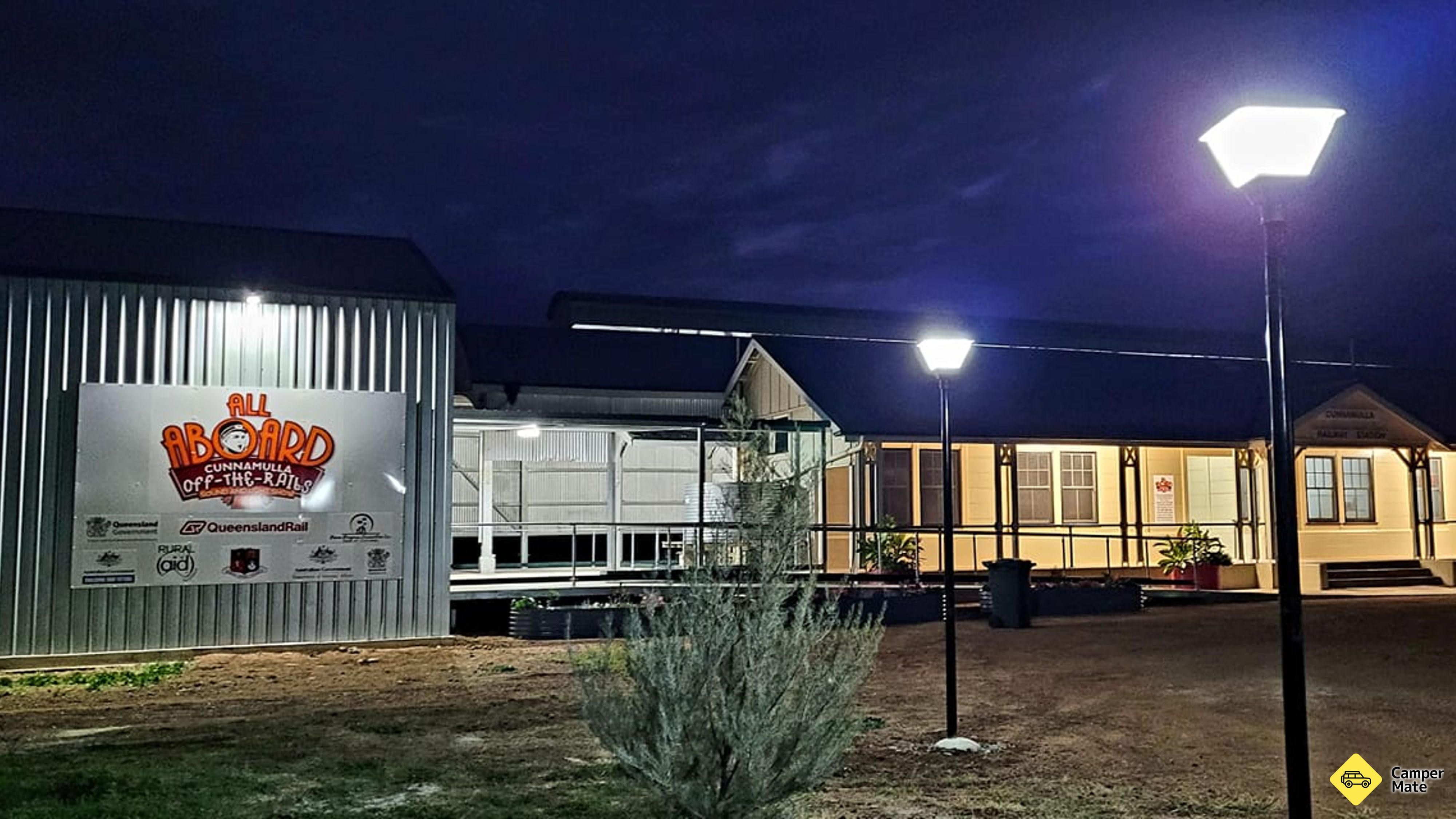 Cunnamulla alle ombord
