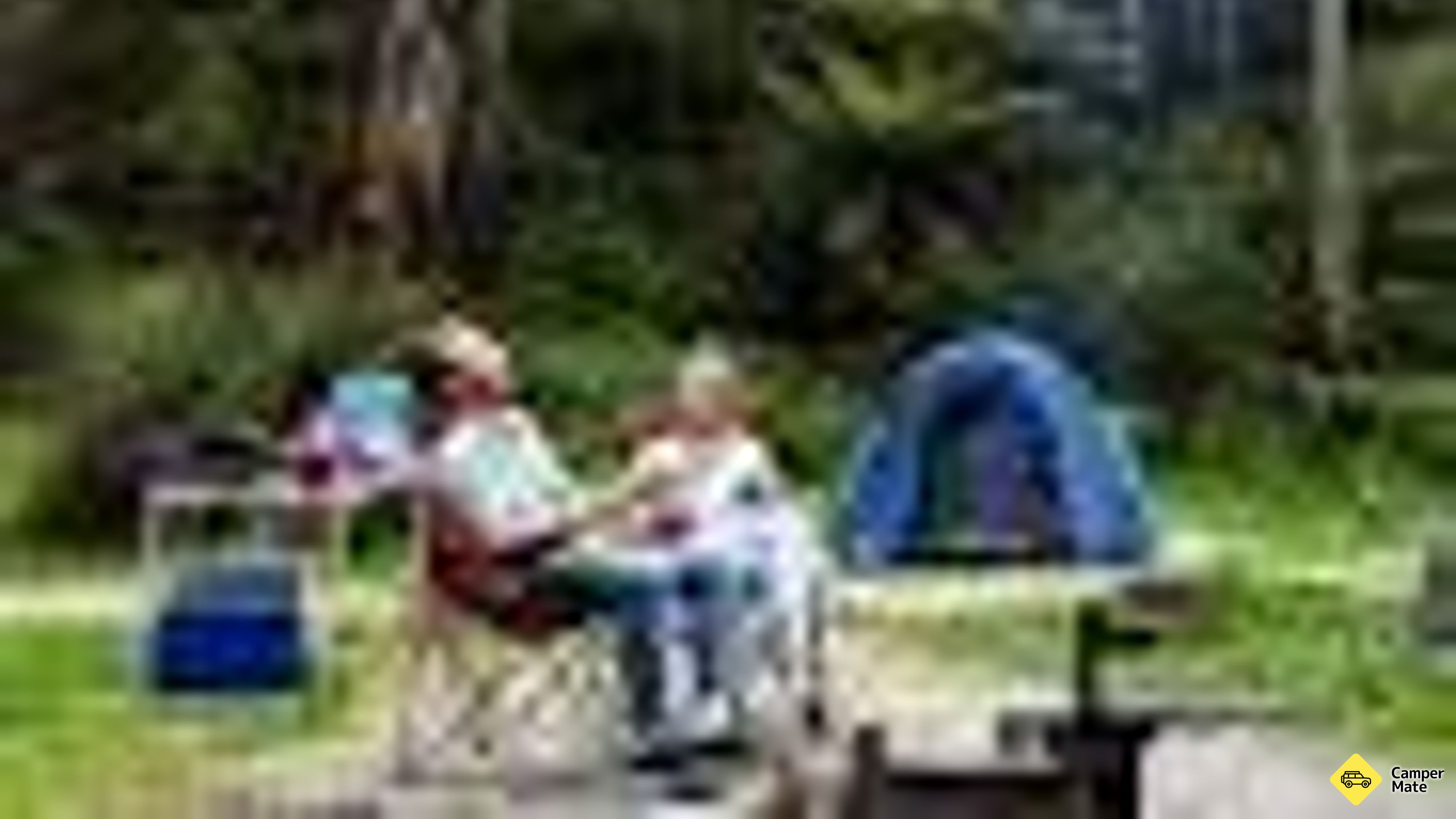 Wood wood riverside camping