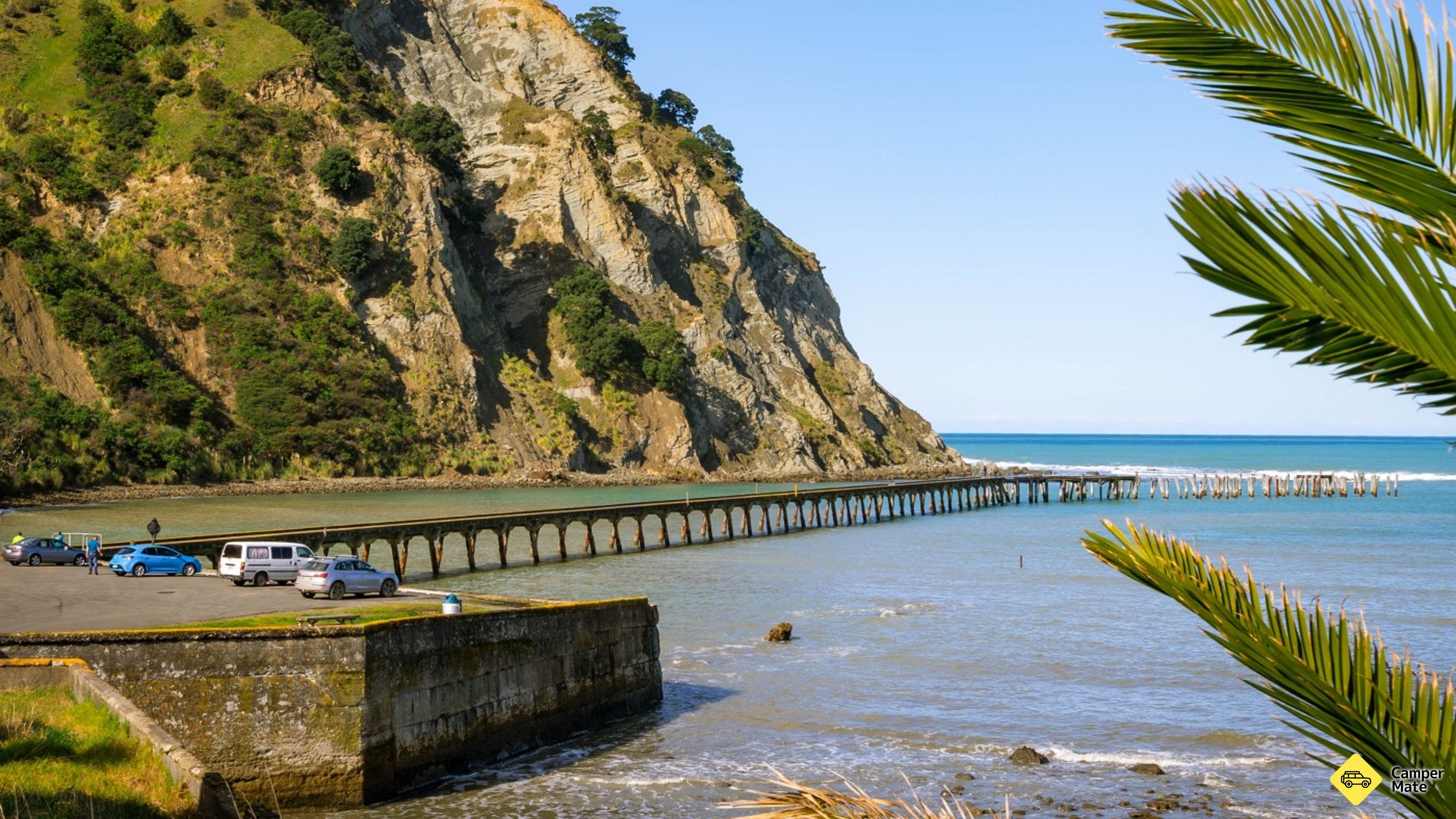 Rejser til Tokomaru Bay Wharf