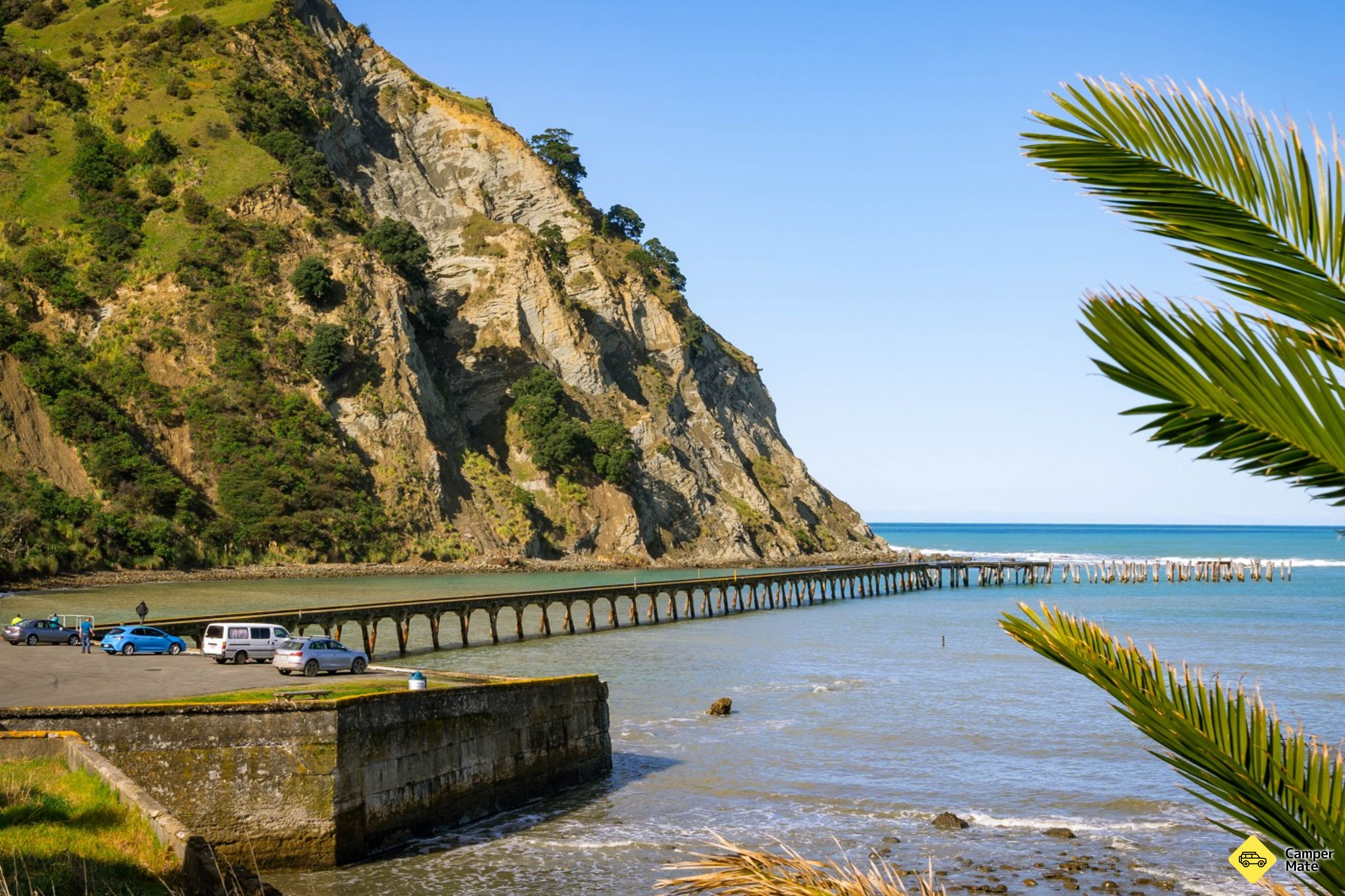 Rejser til Tokomaru Bay Wharf