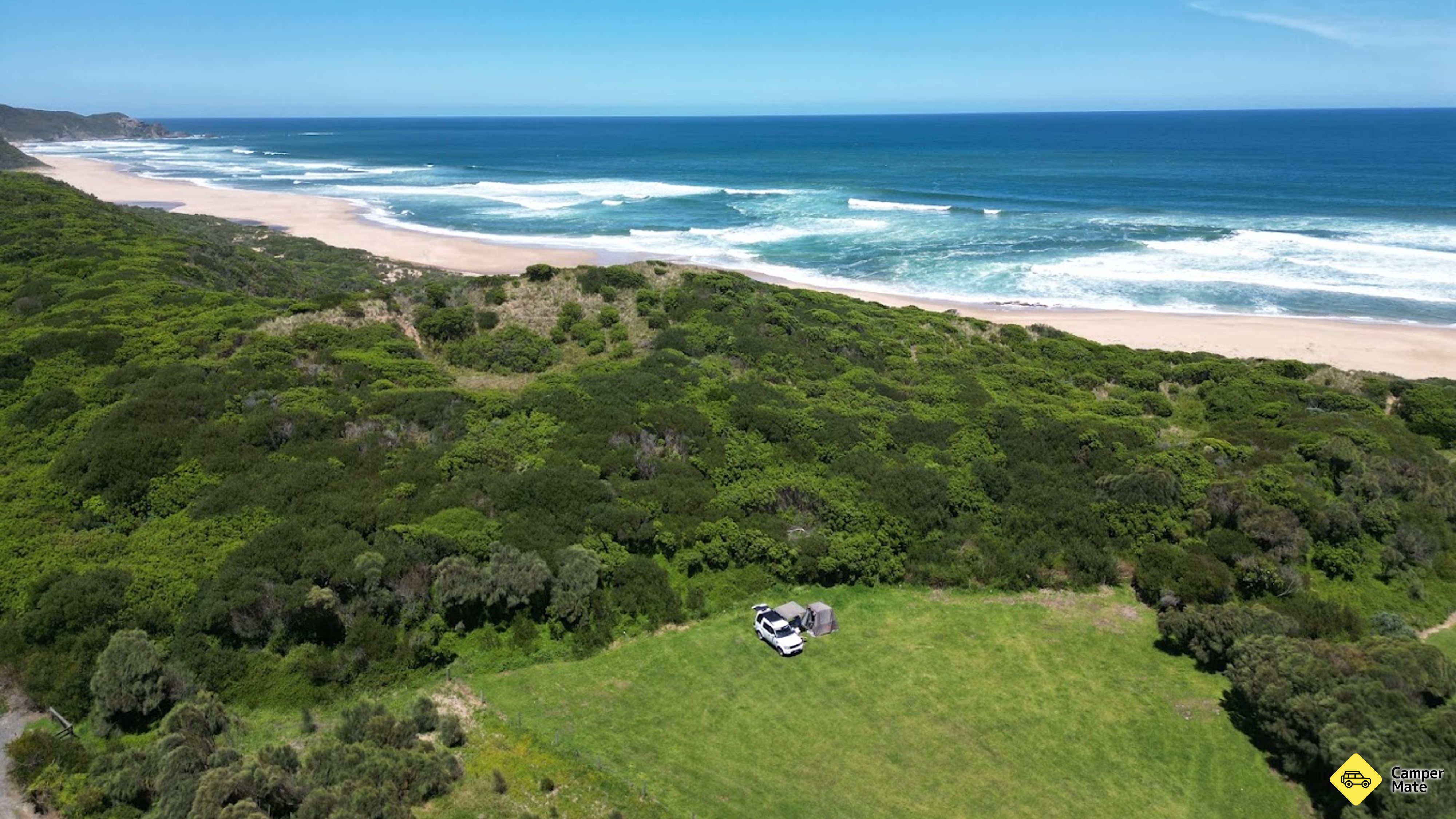 Bãi biển Johanna Campground