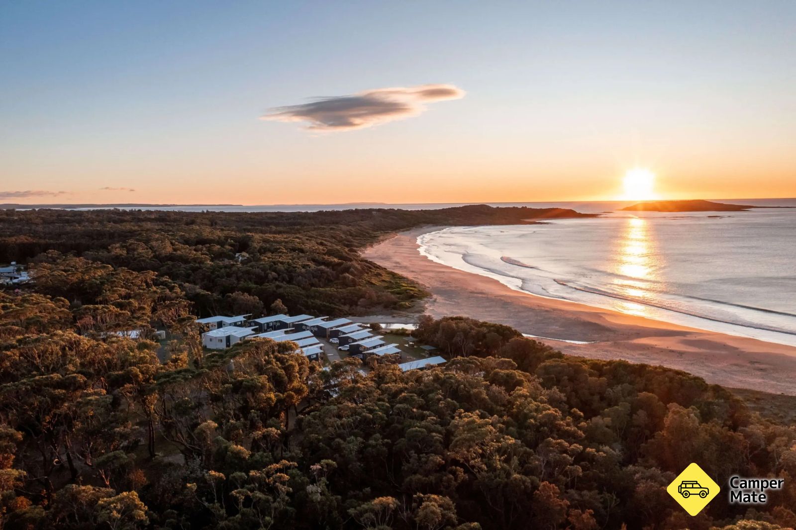 ทาสแมนฮอลิเดย์พาร์คส์ – รีสอร์ทชายหาดเรซคอร์ส (Tasman Holiday Parks – Racecourse Beach)