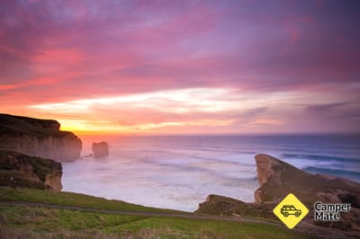 Tunnel Beach spor