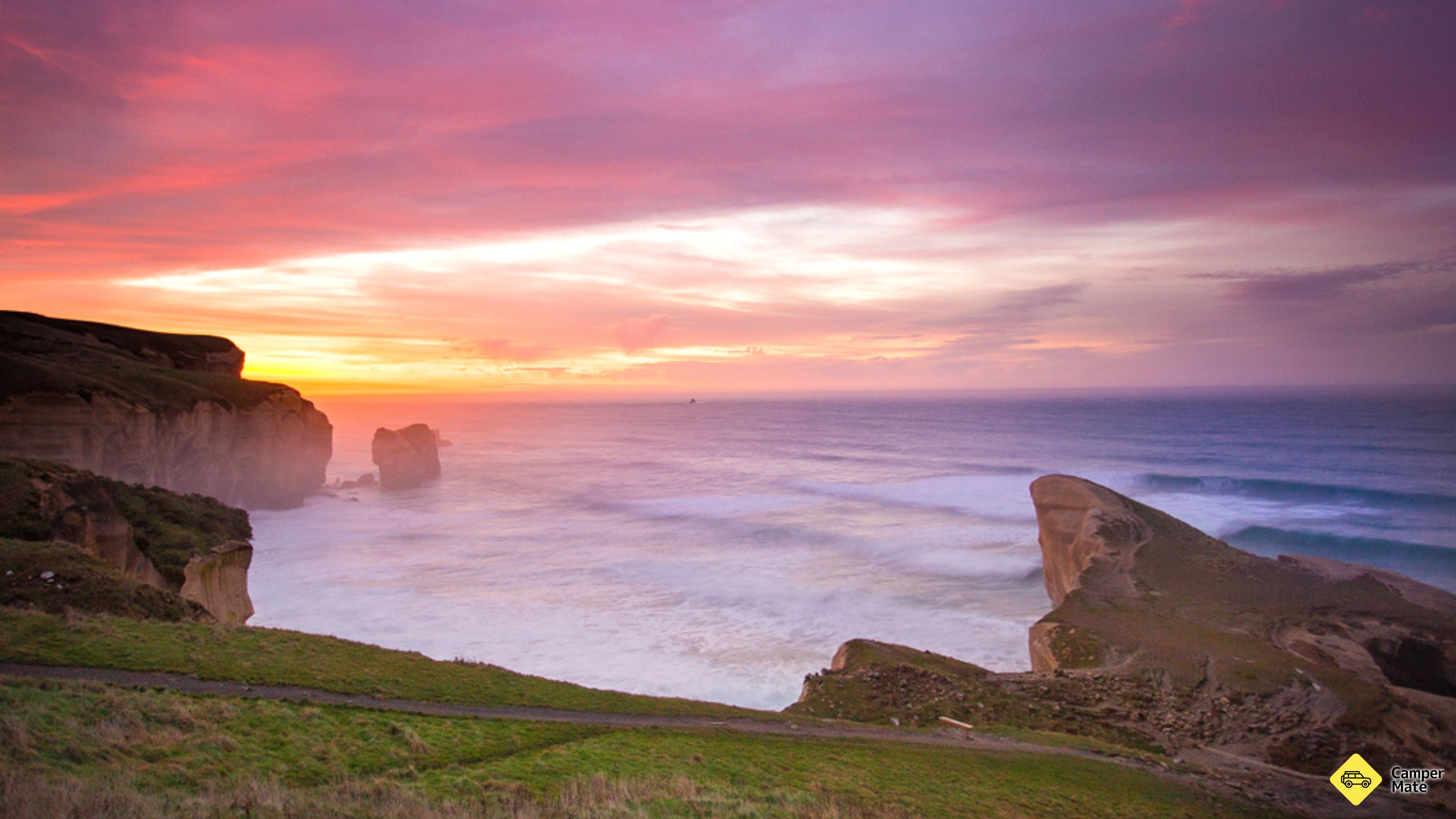 Tunnel Beach spor
