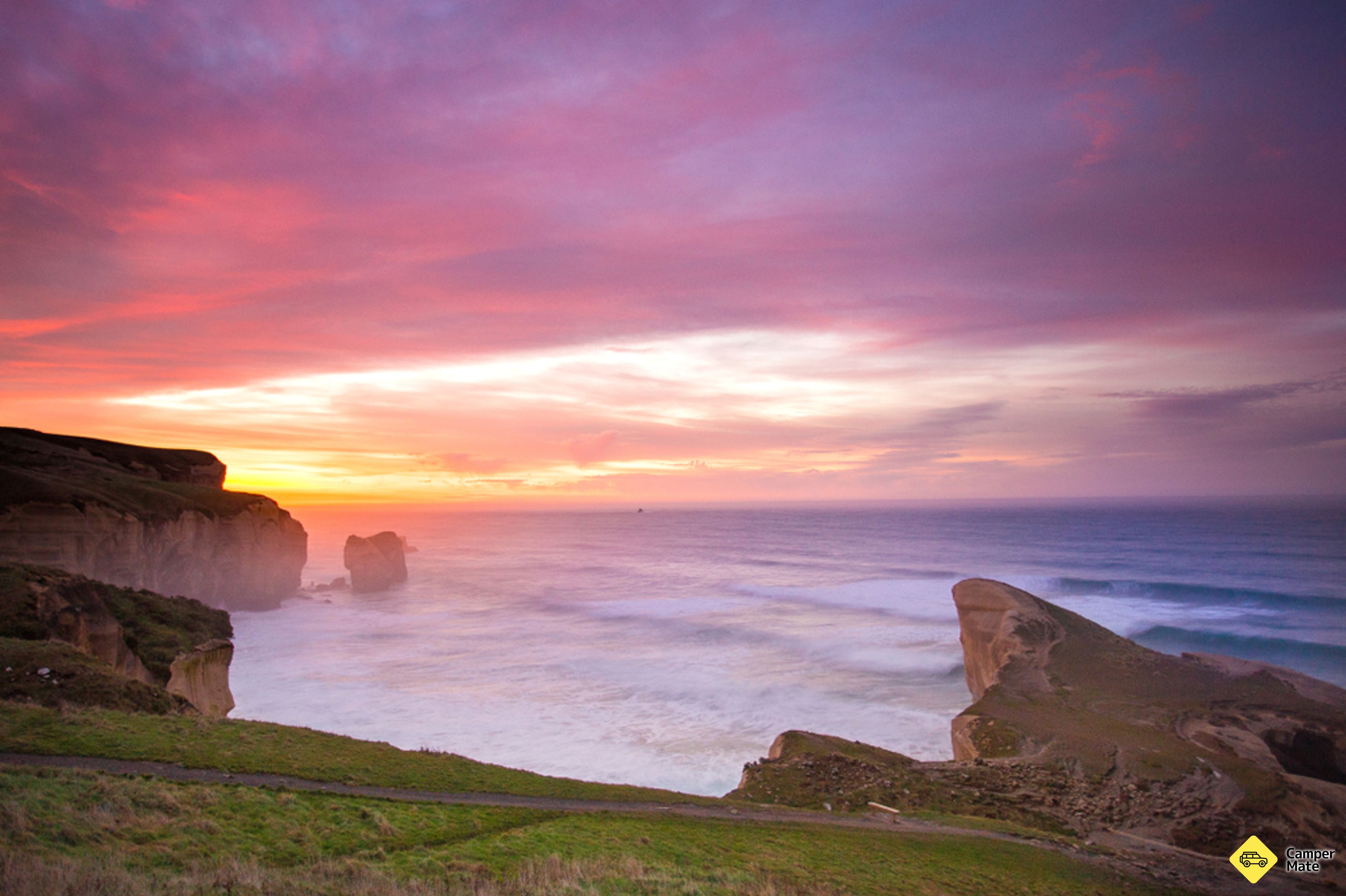 Tunnel Beach spor