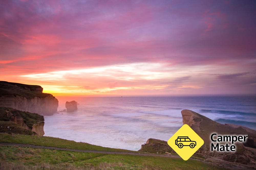 Tunnel Beach spor