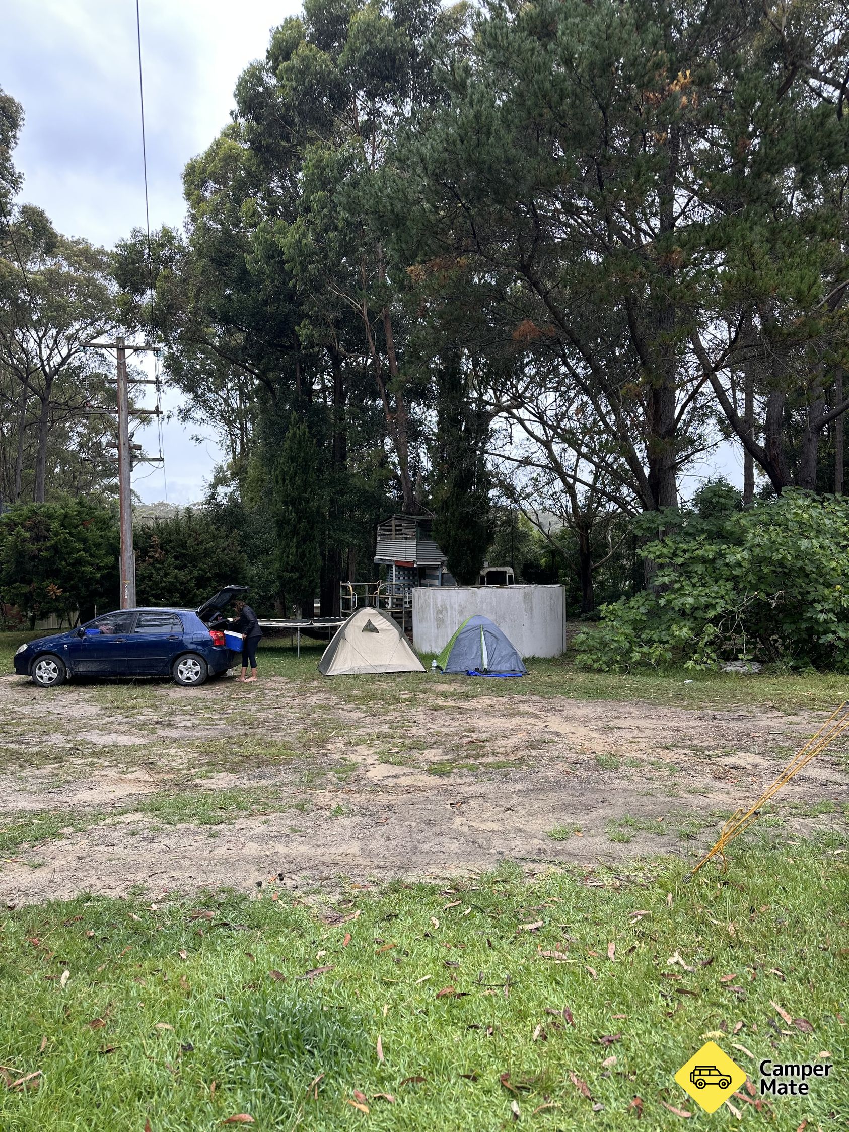 Parque de Caravan Rústico