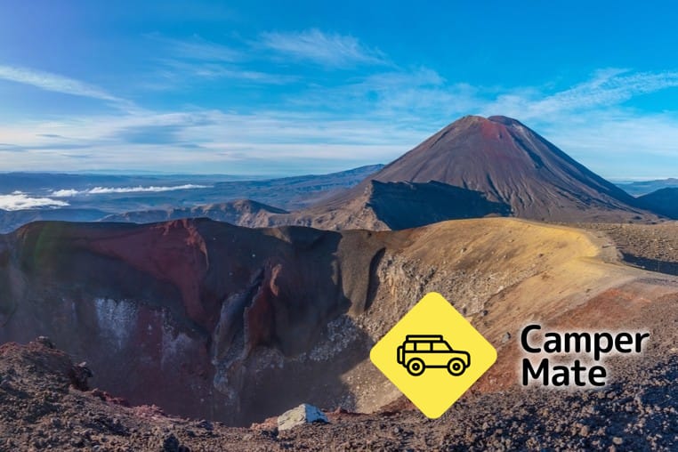 De berg van Ngauruhoe