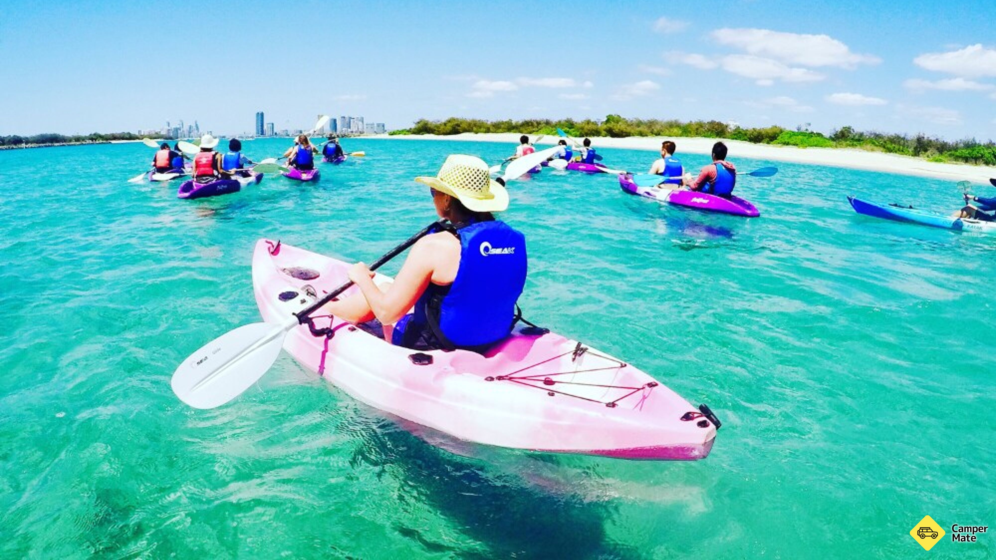 Gold Coast Dolphin Kayaking dan Snorkeling Tour