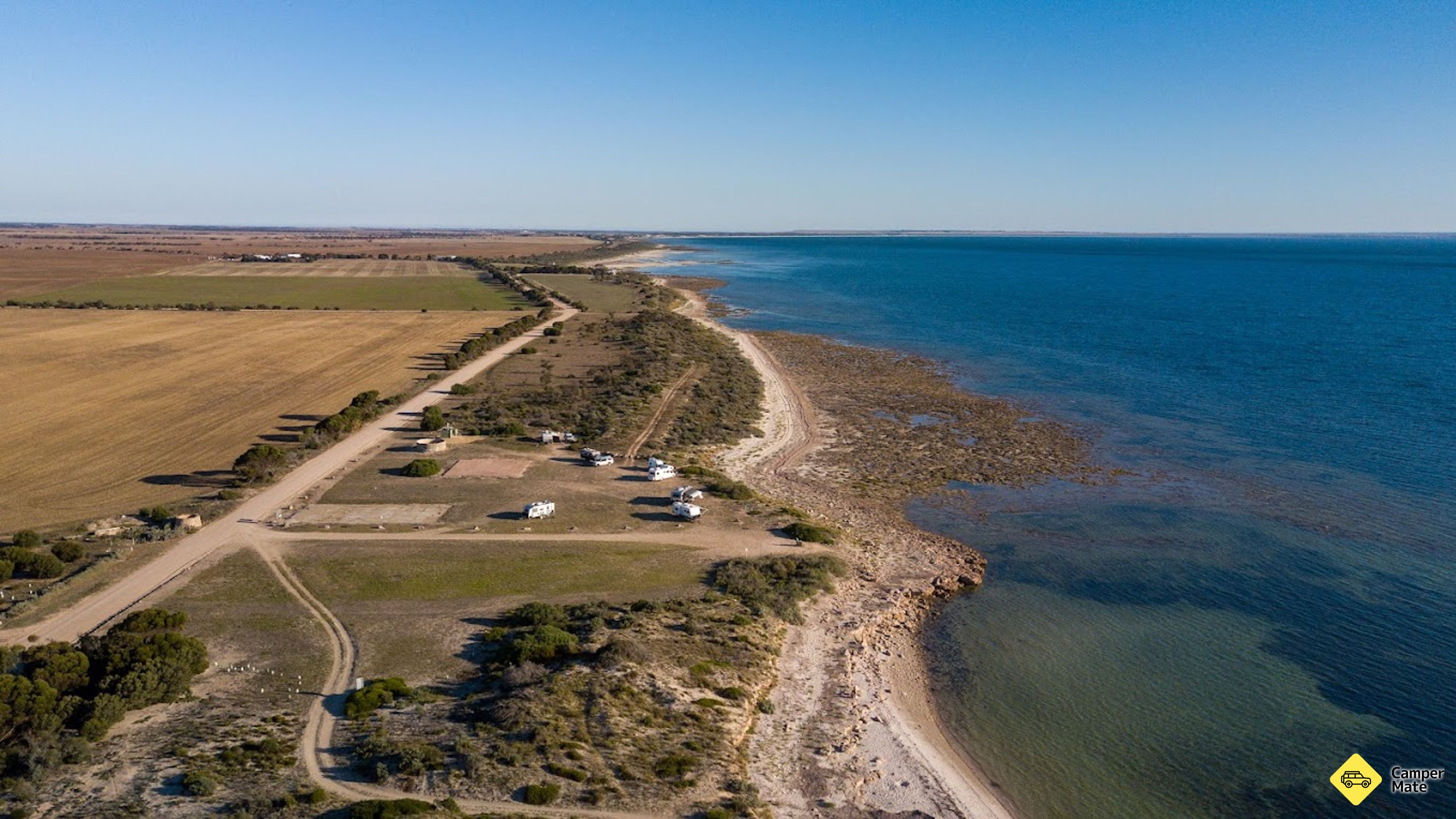 Port Minlacowie parkeringsplads