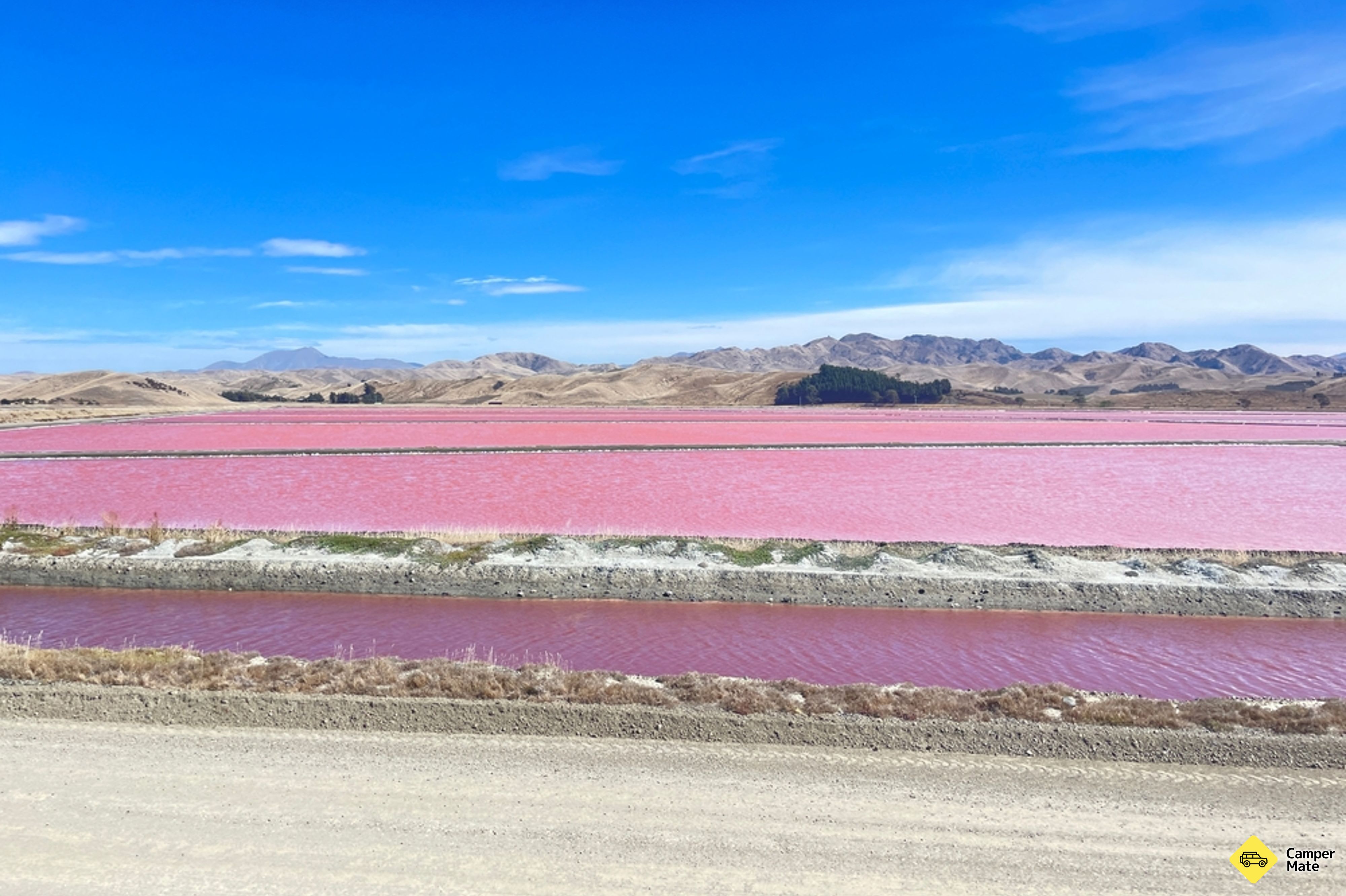 Lake Grassmere and Salt Works