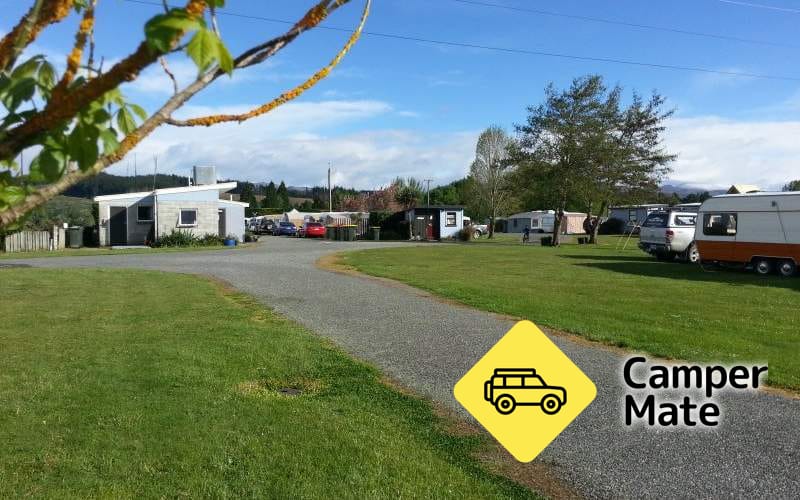 Campamento de Waikaia Domain Motor