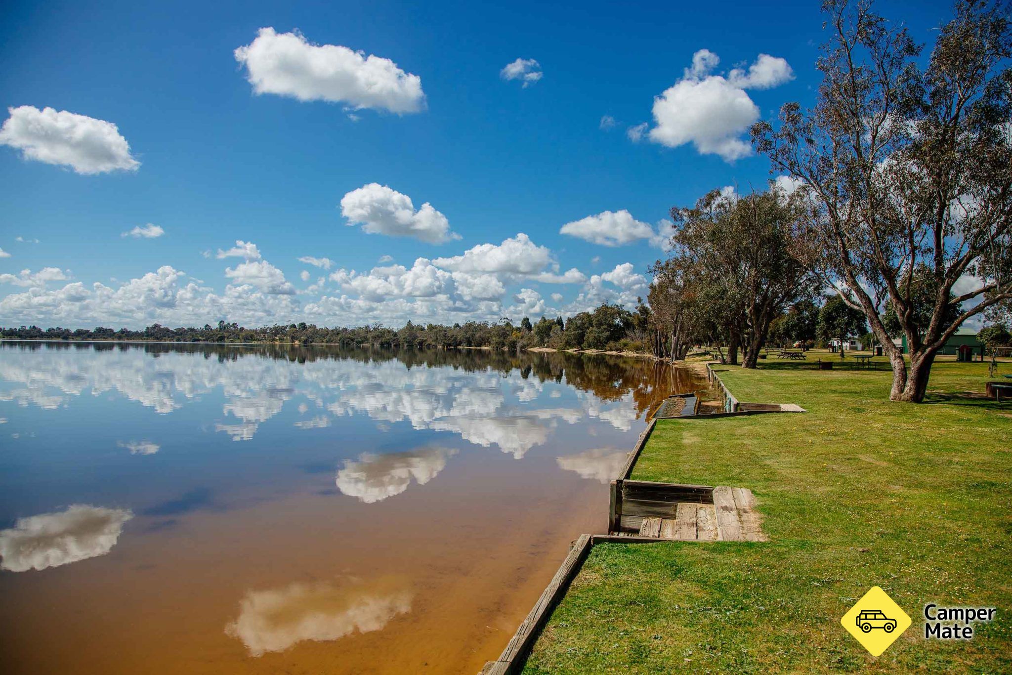 Le camp du lac