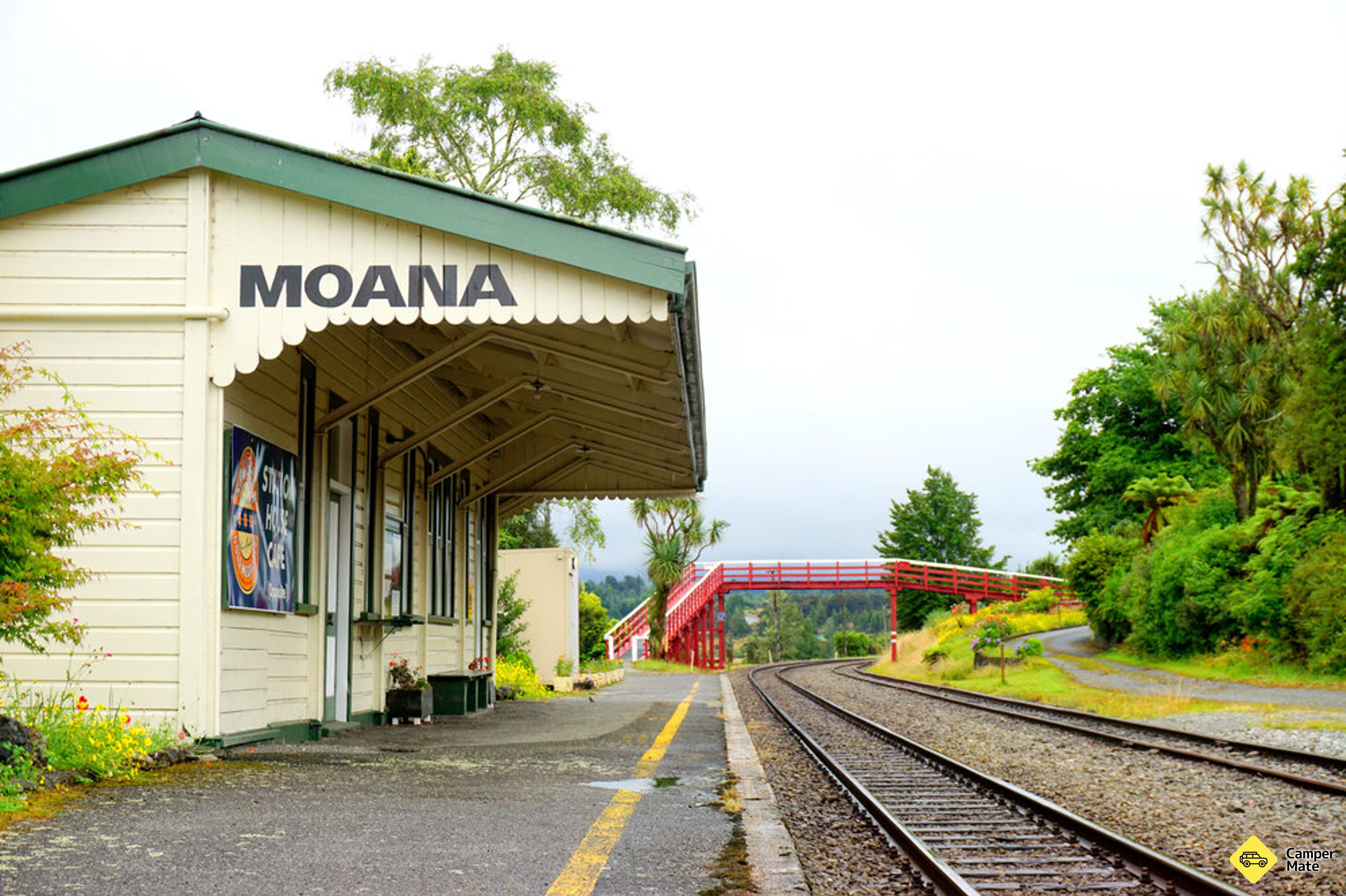 Moana jernbanestasjon historisk område