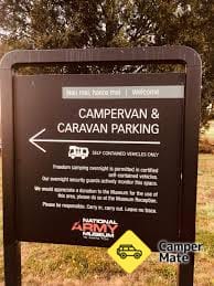 National Army Museum Overnight Freedom Campsite 